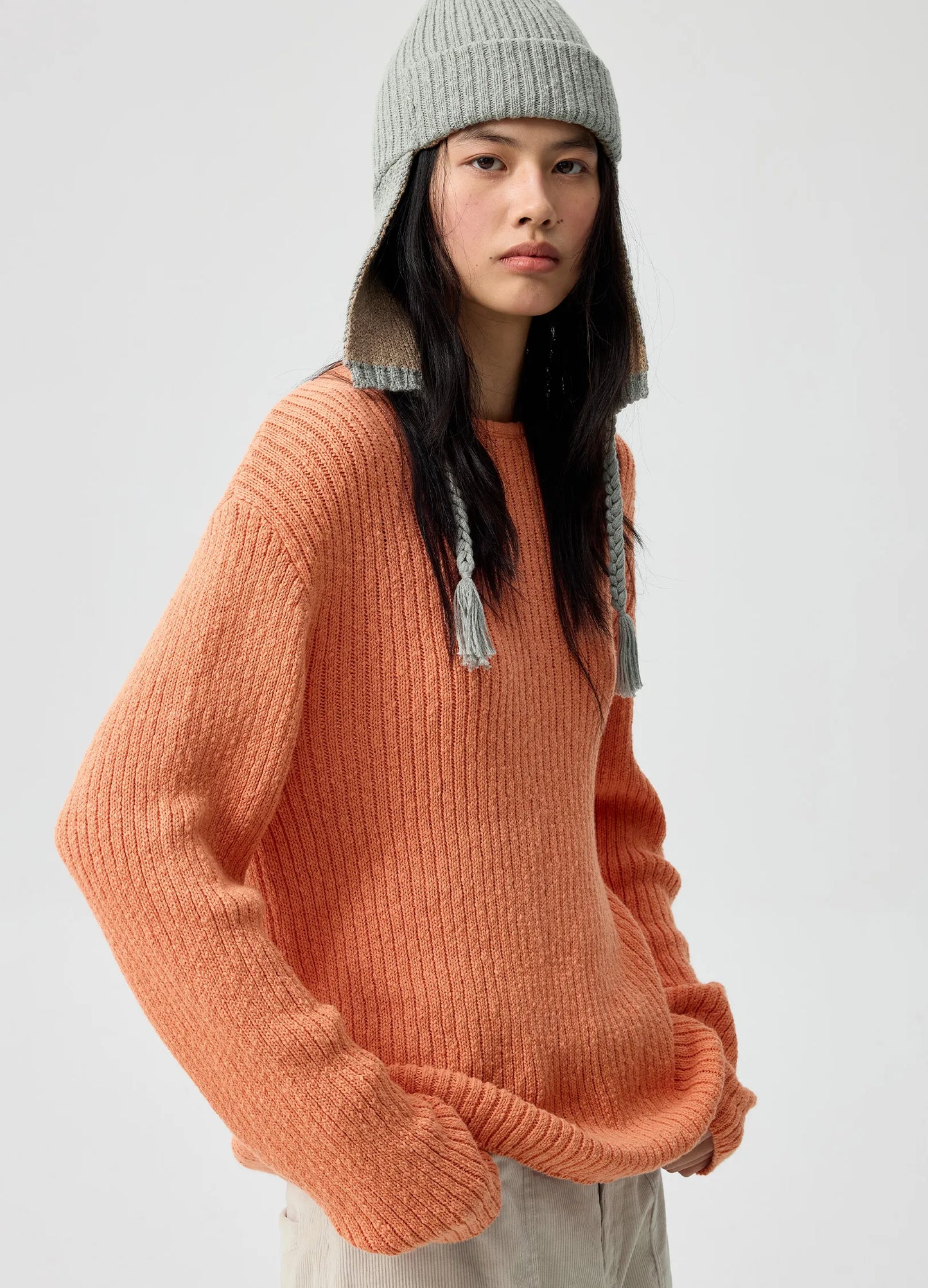 Rib Knit Sweater