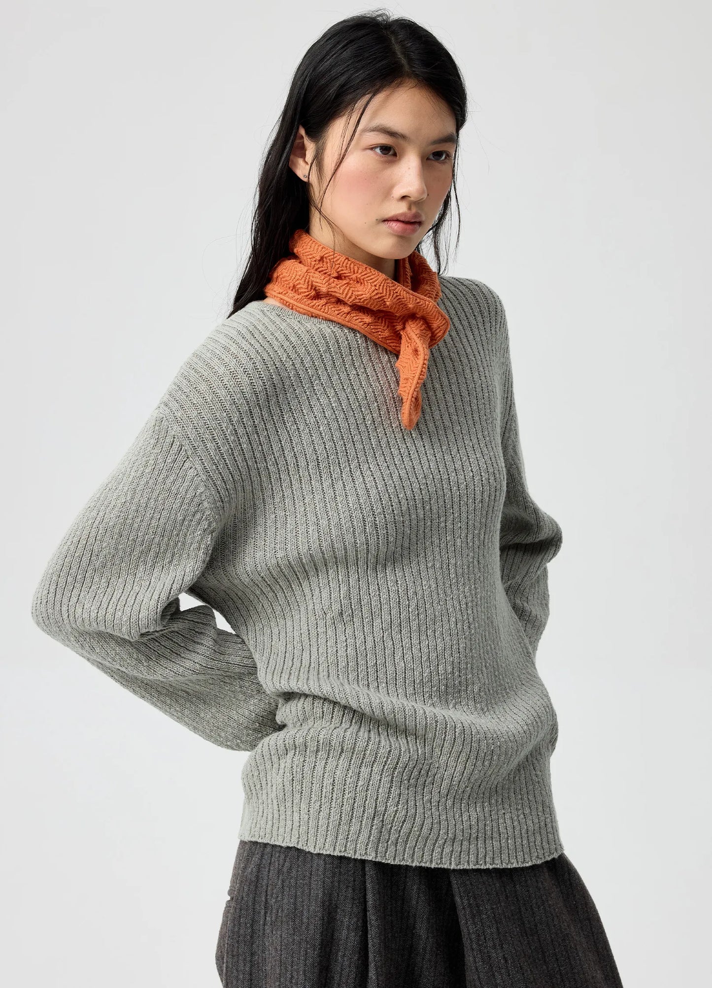 Rib Knit Sweater