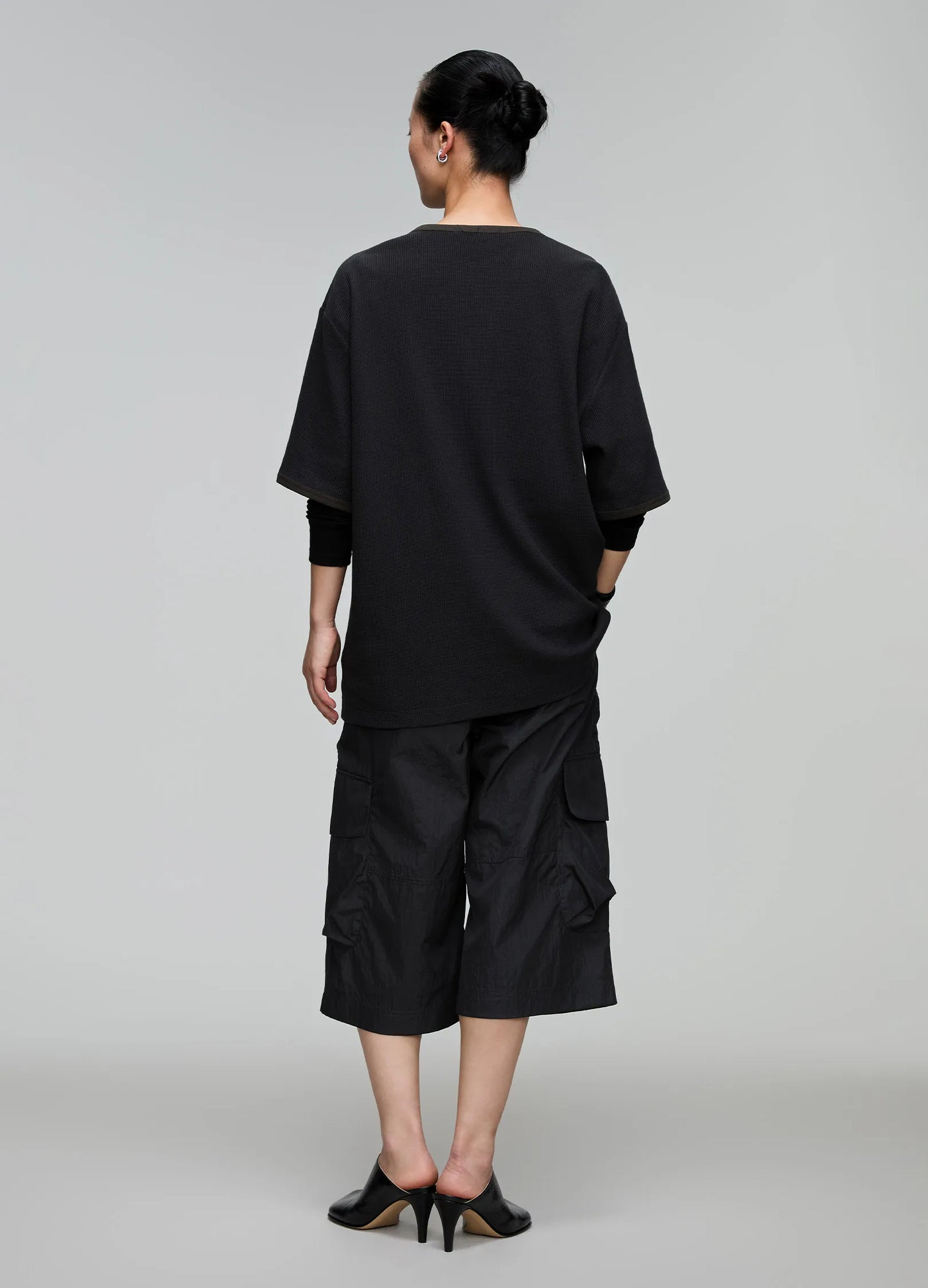 Ribbed Henley Tee