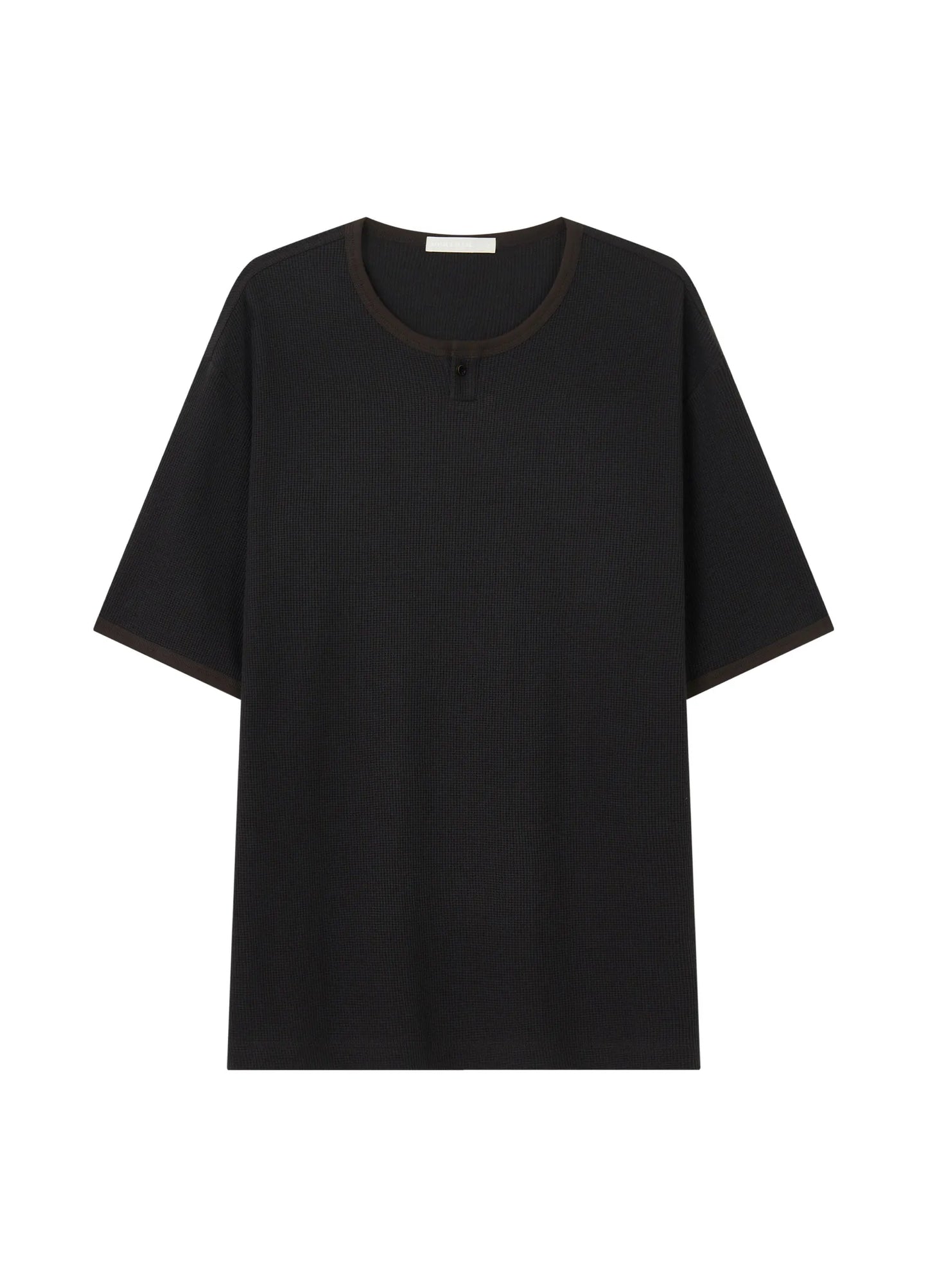 Ribbed Henley Tee