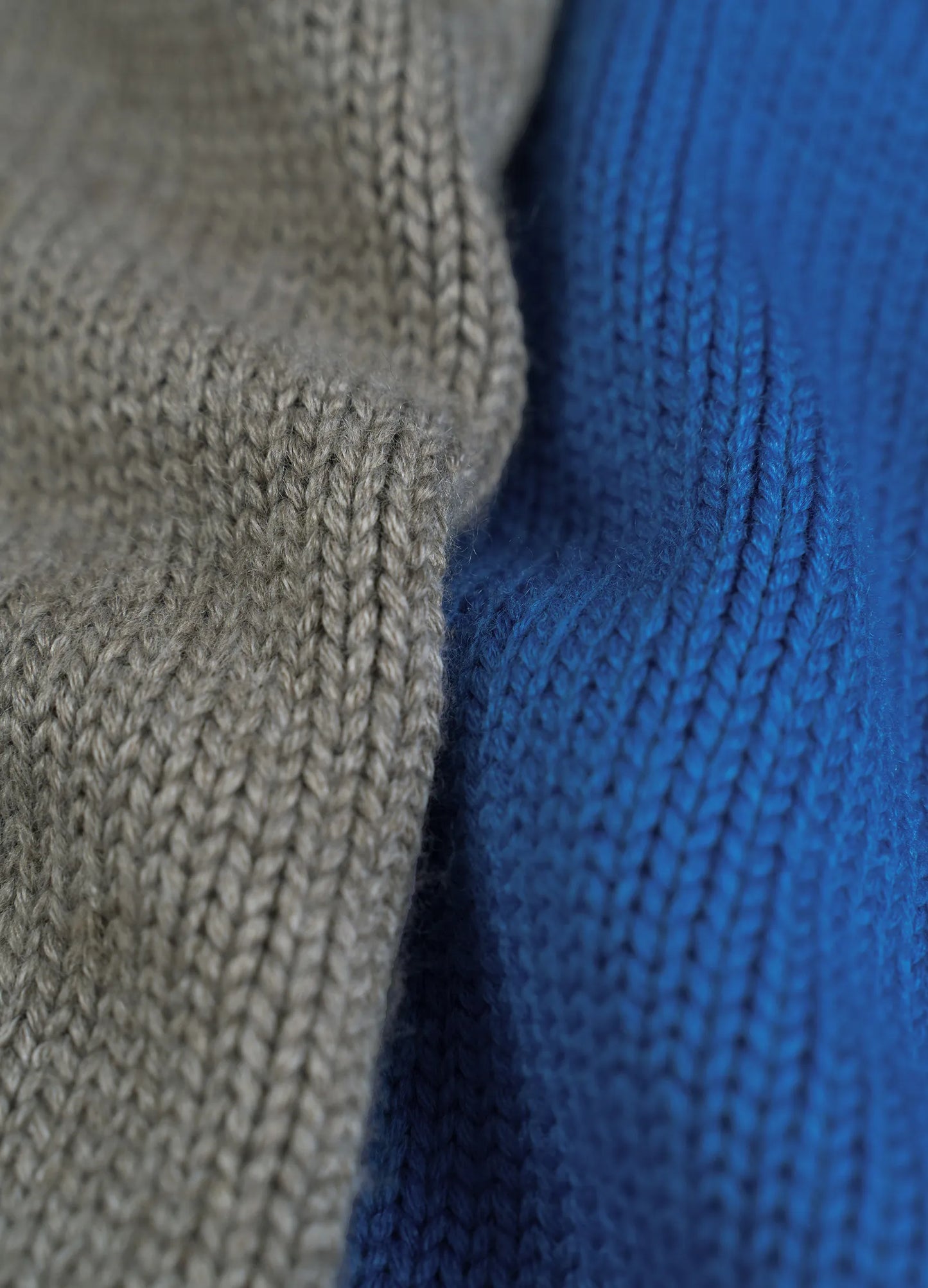 Rolled-Edge Wool Sweater