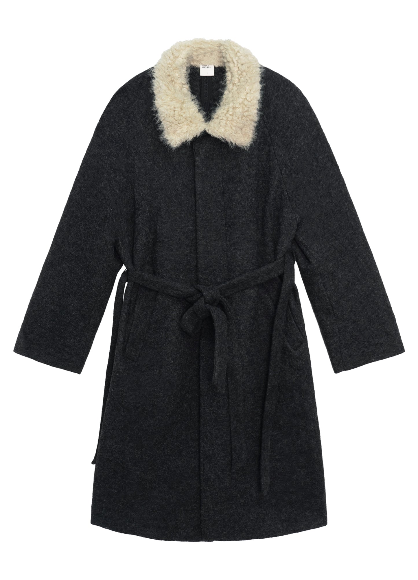 Shearling Wool Overcoat
