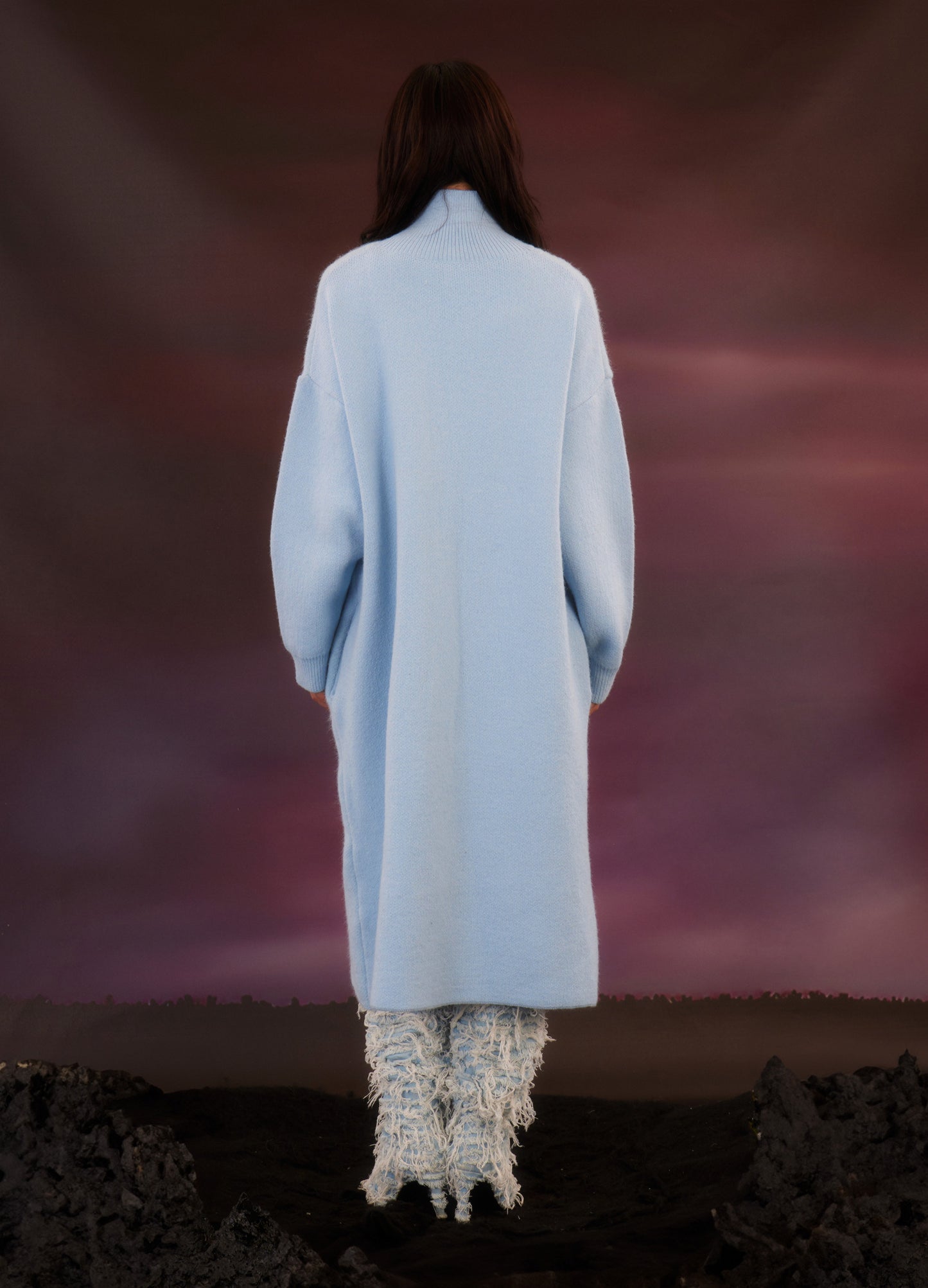 Skeleton Extended Sweater