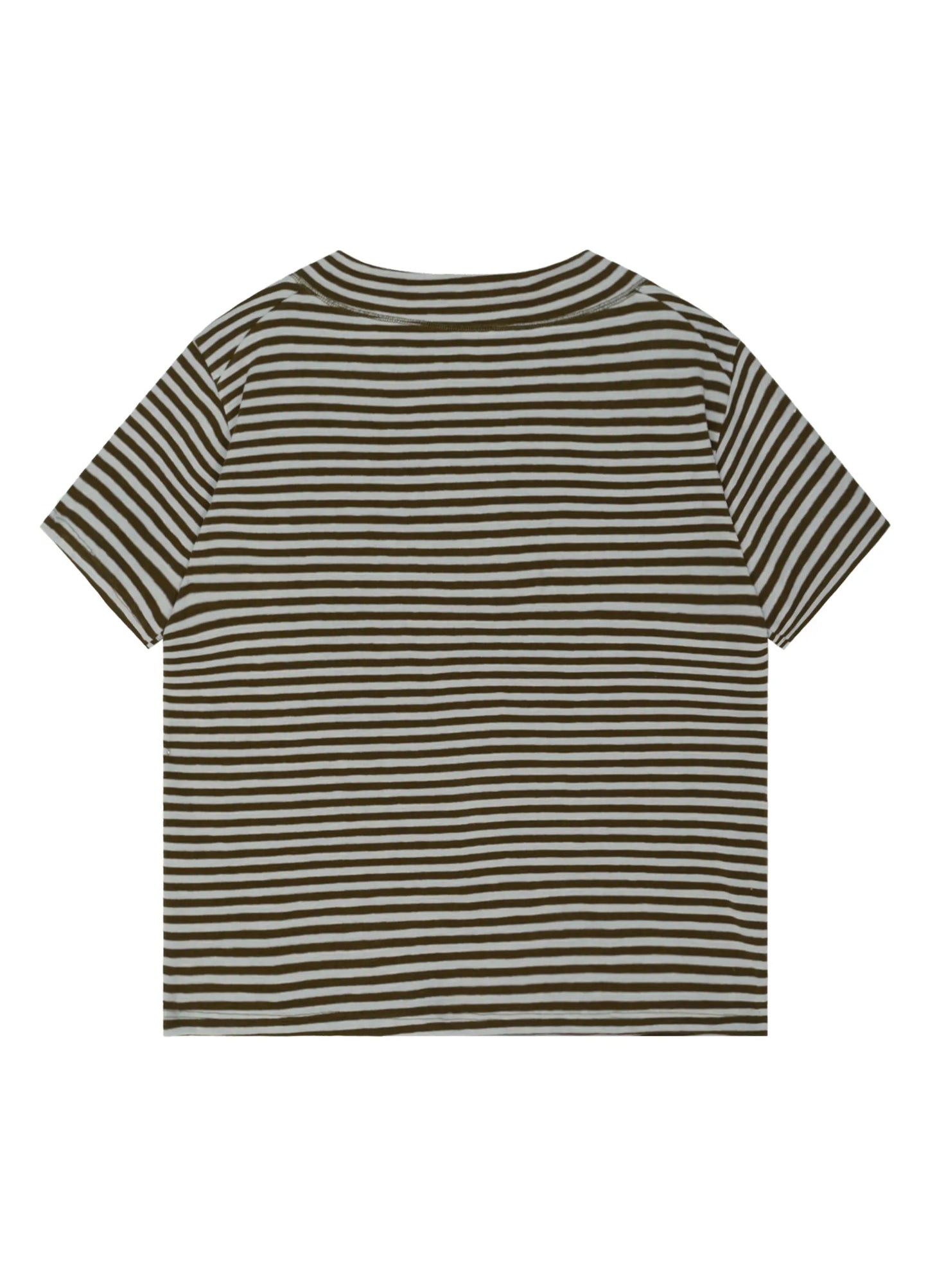 Striped Wide Neck Tee