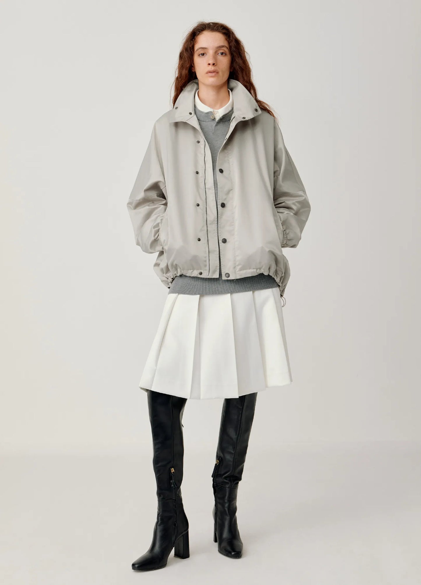 Satin Batwing Jacket