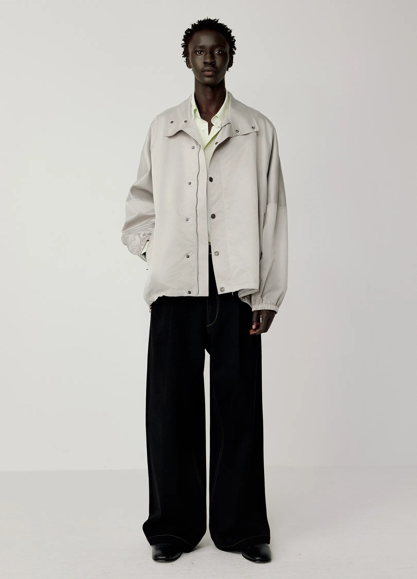 Satin Batwing Jacket