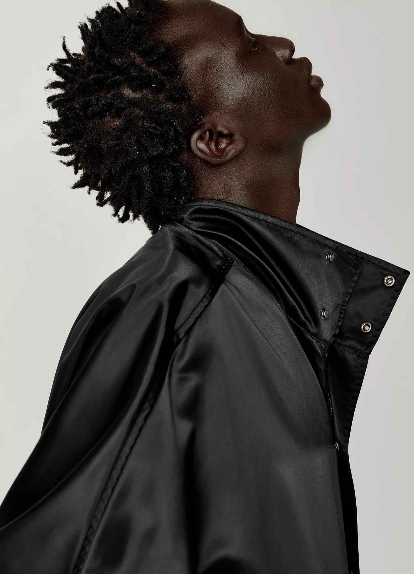 Satin Batwing Jacket