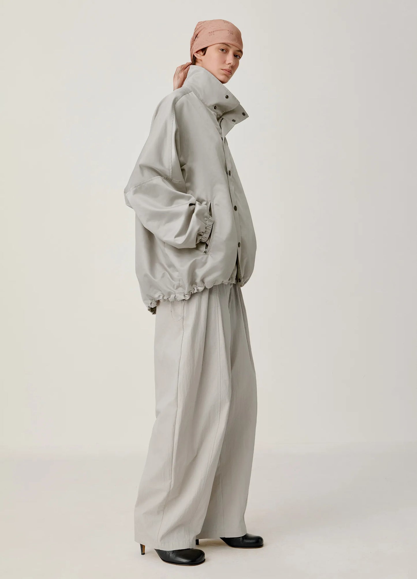 Satin Batwing Jacket