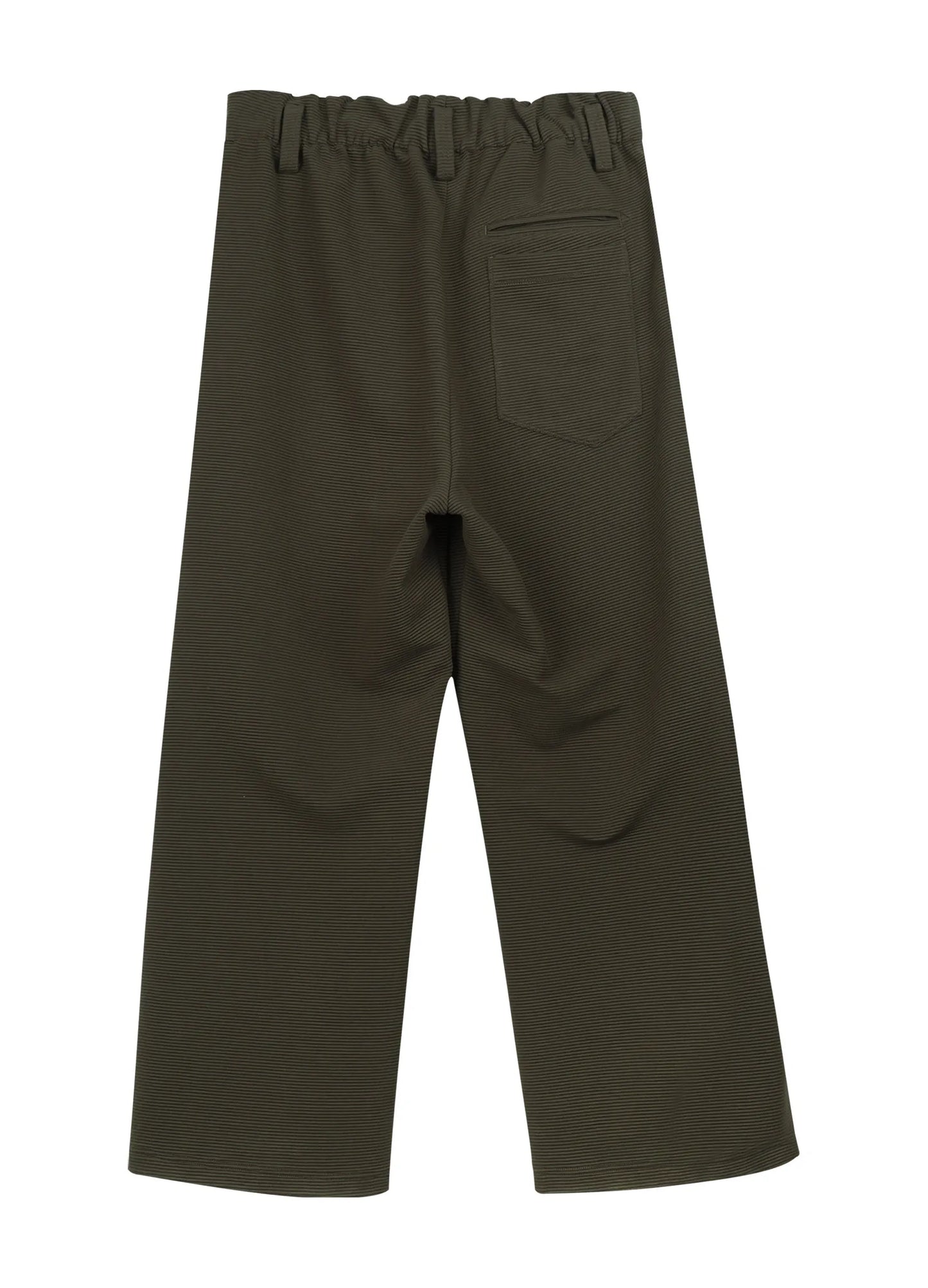 Shirred Loose Trousers