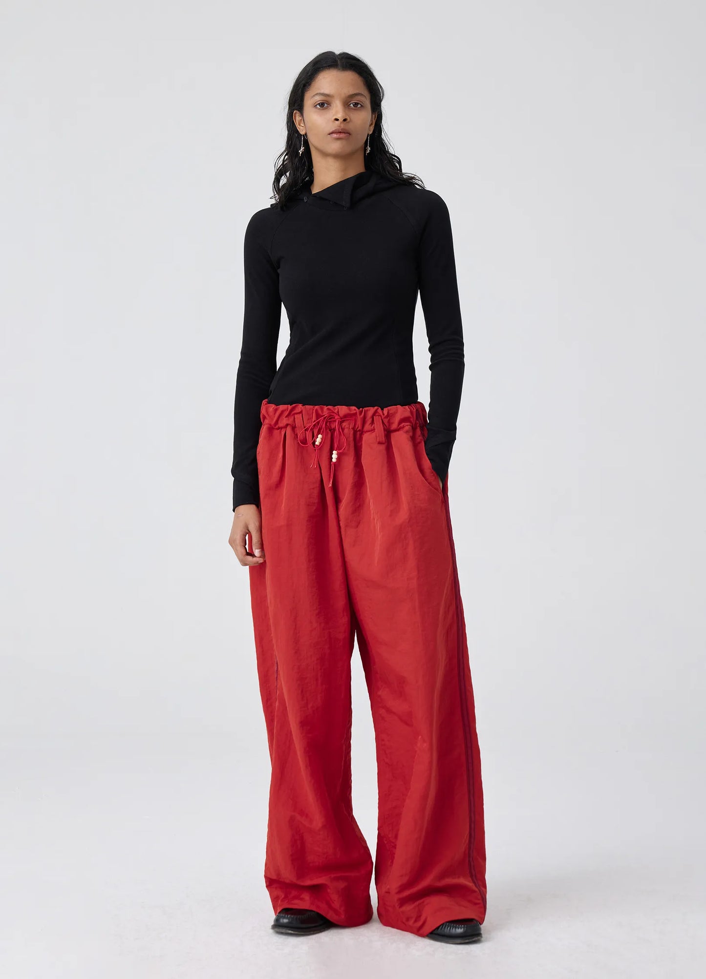 Side Seam Loose Trousers