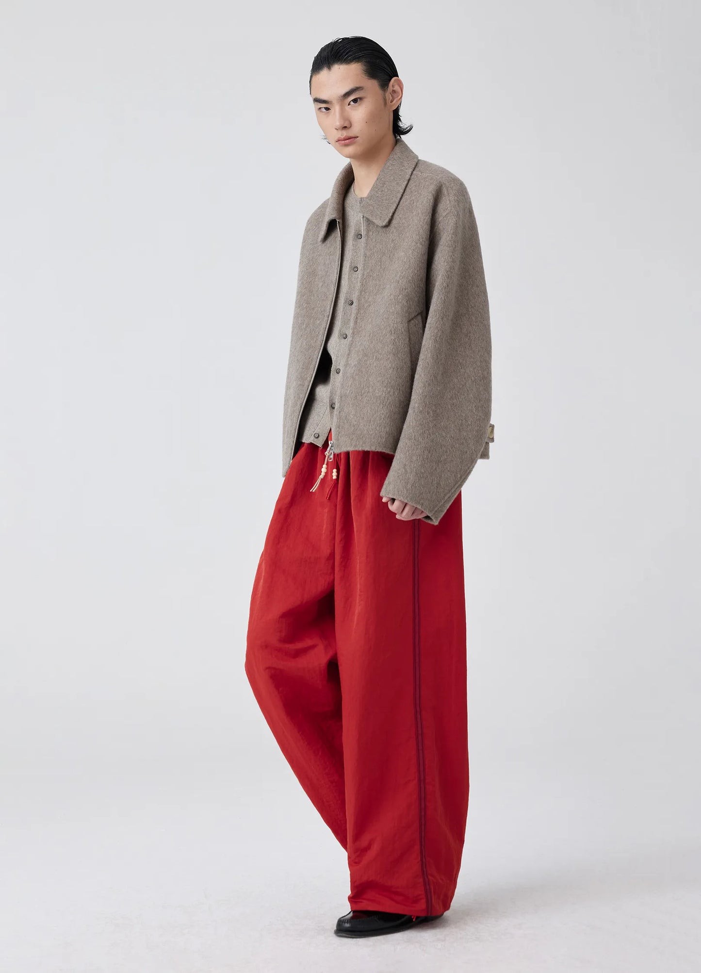 Side Seam Loose Trousers