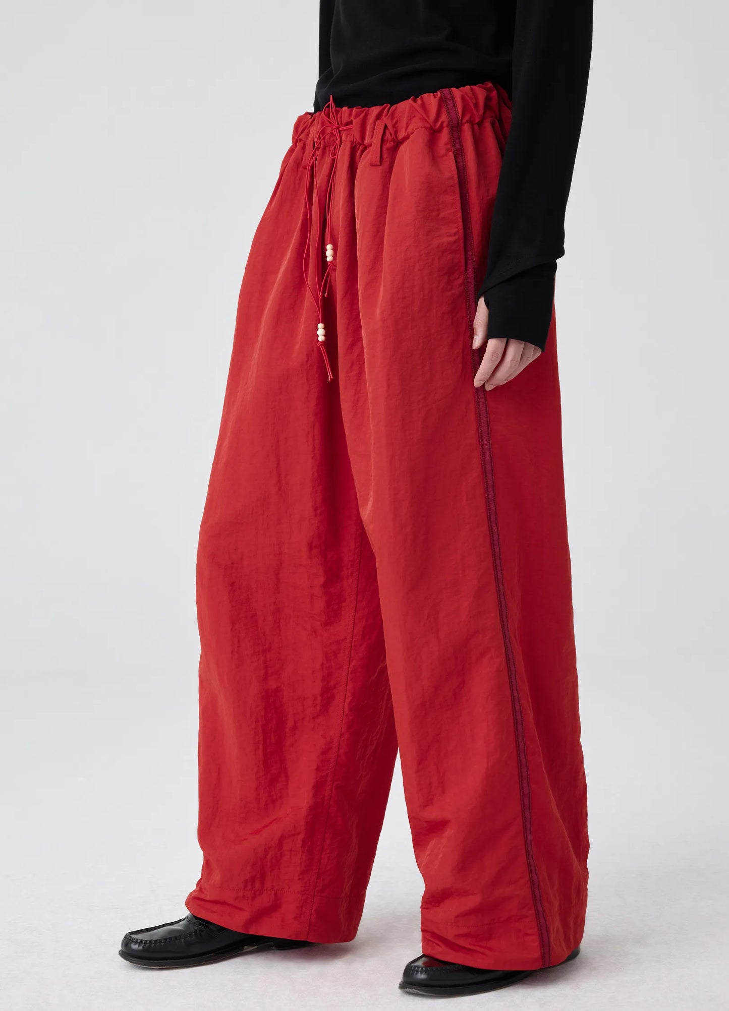 Side Seam Loose Trousers