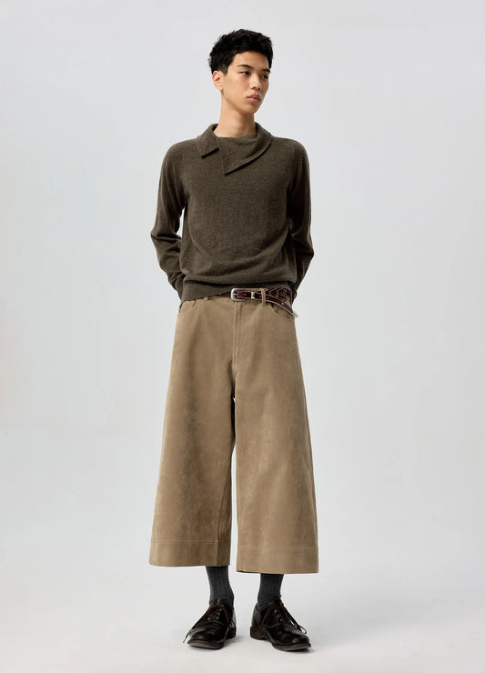 Slanted Neck Sweat