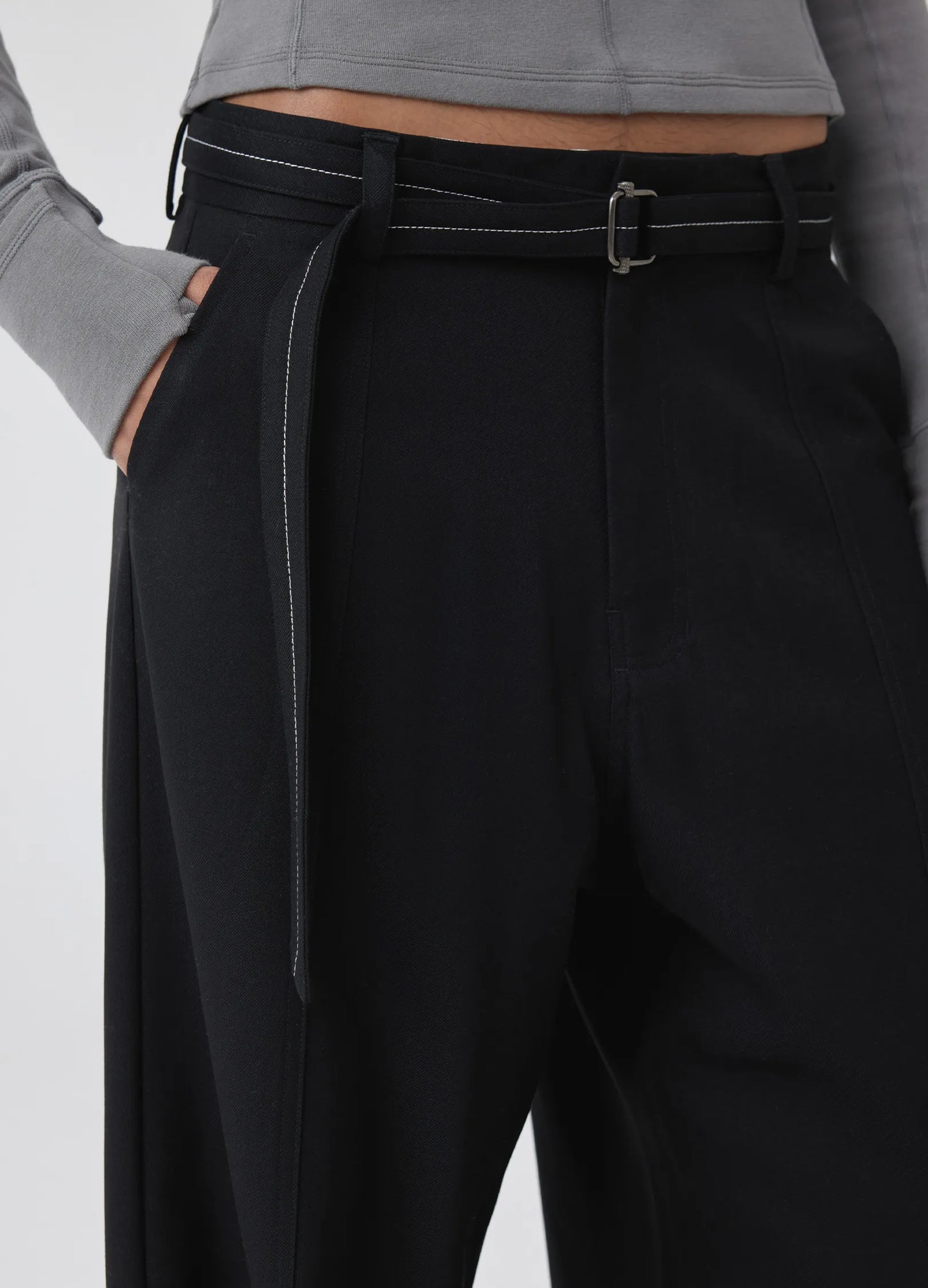 Split Cut Suit Trousers