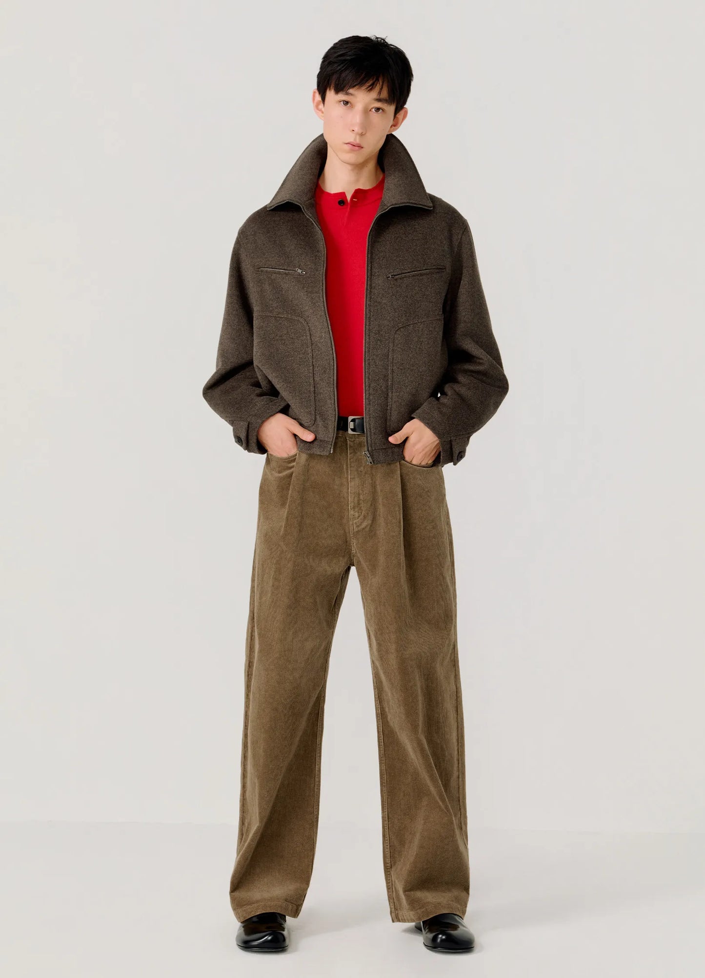 Straight Corduroy Trousers