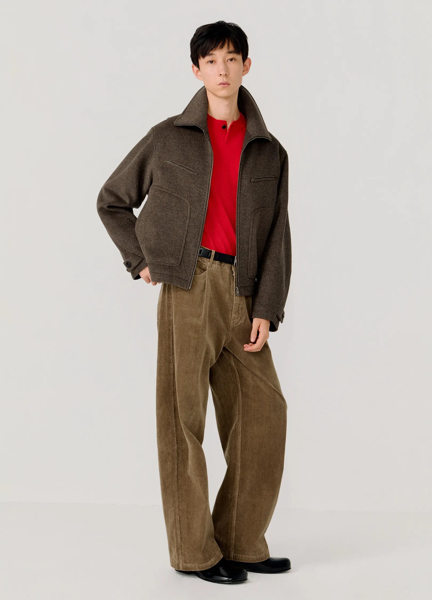 Straight Corduroy Trousers
