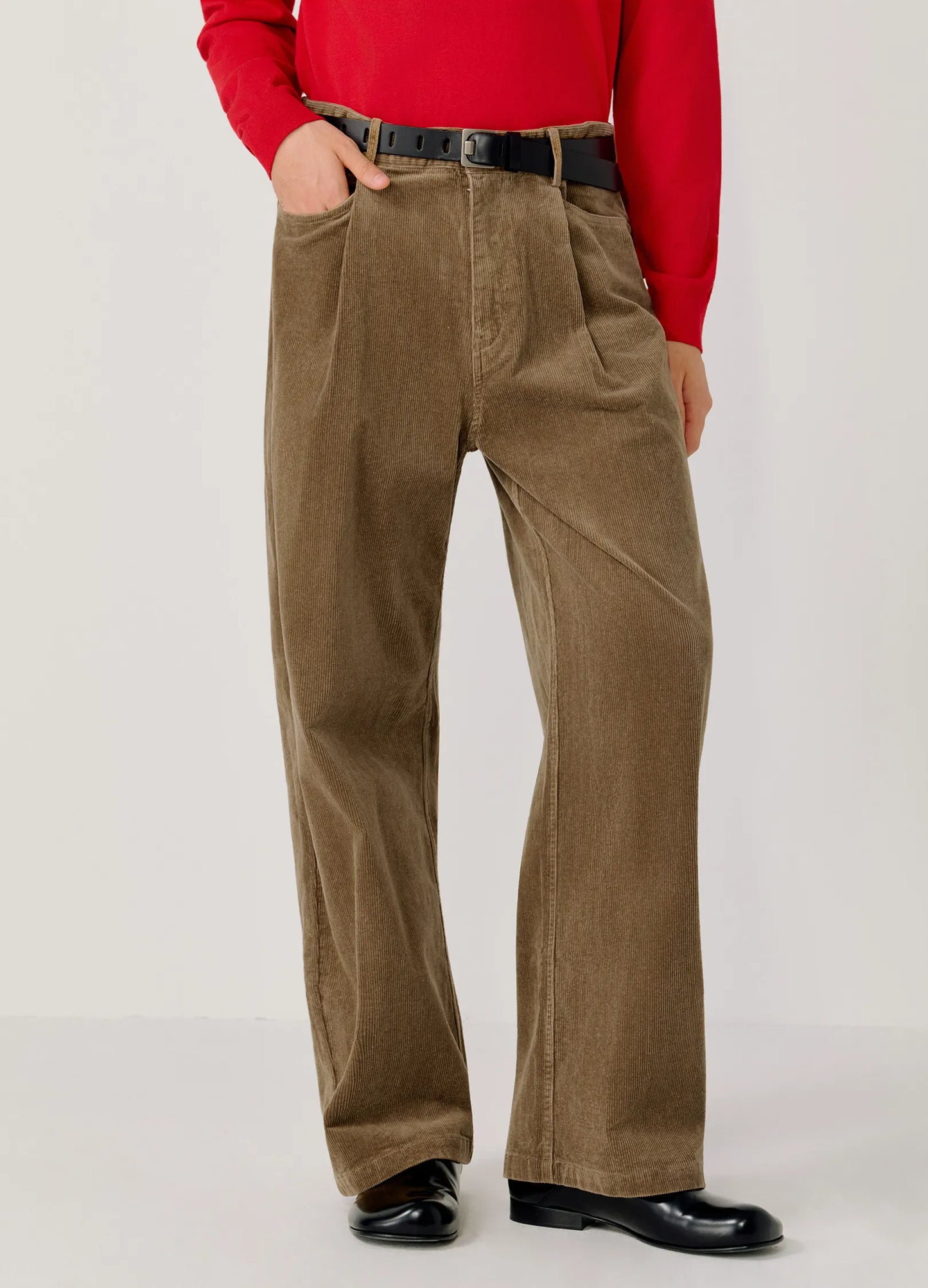 Straight Corduroy Trousers