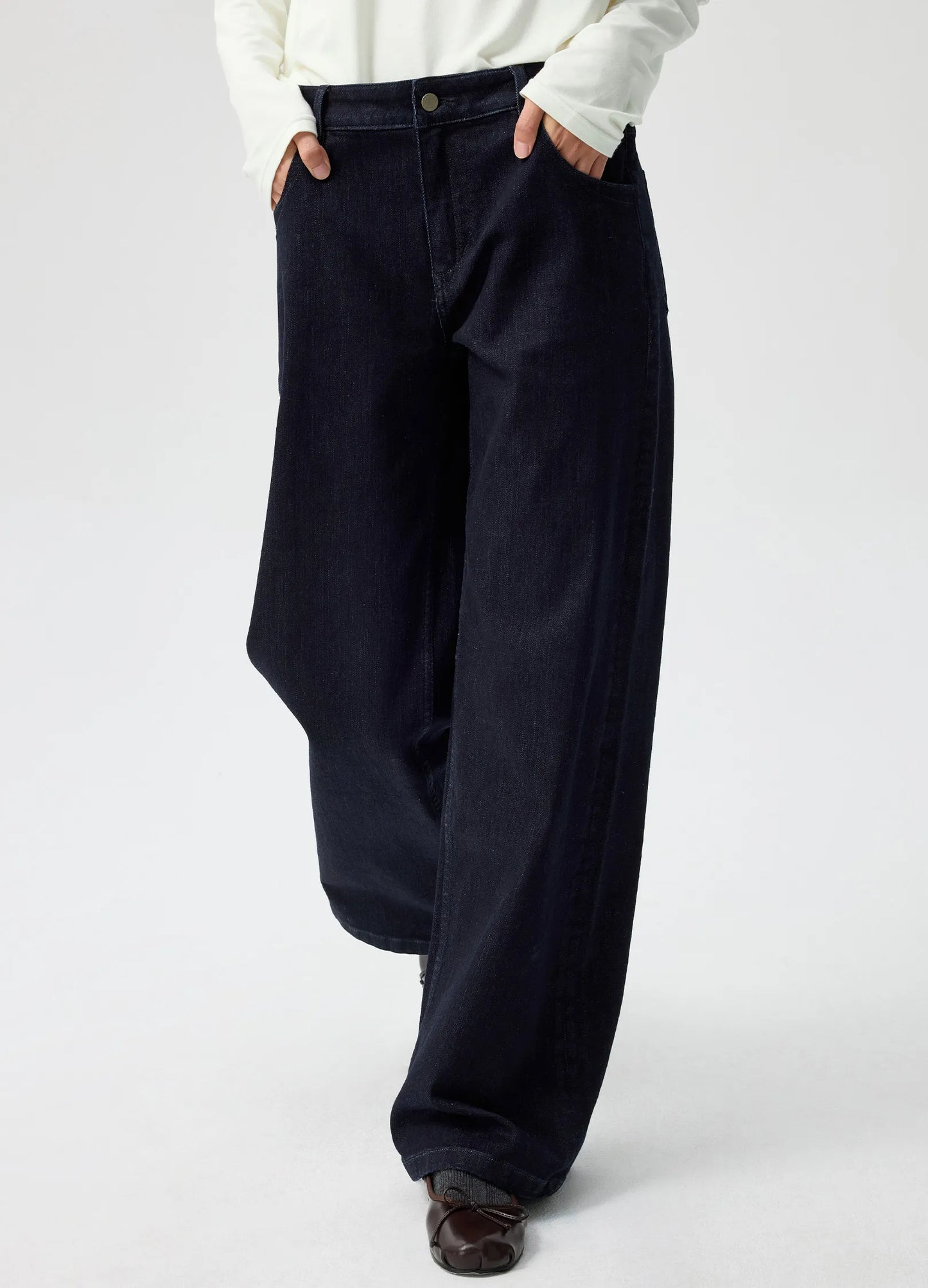 Straight Rough Denim