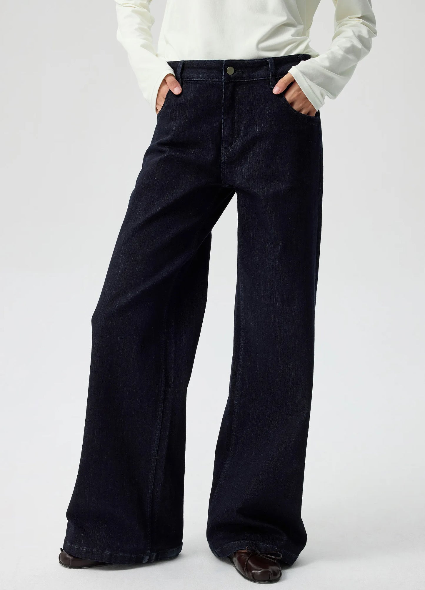 Straight Rough Denim