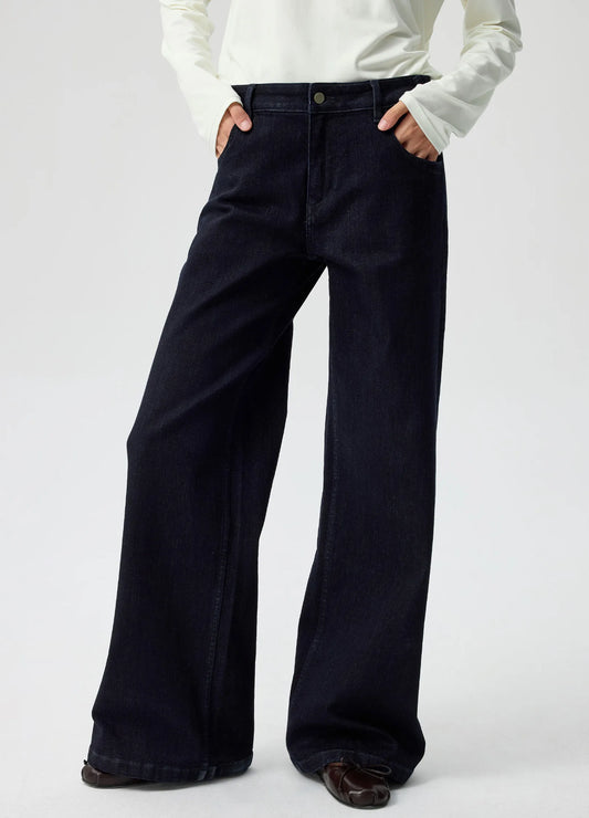 Straight Rough Denim