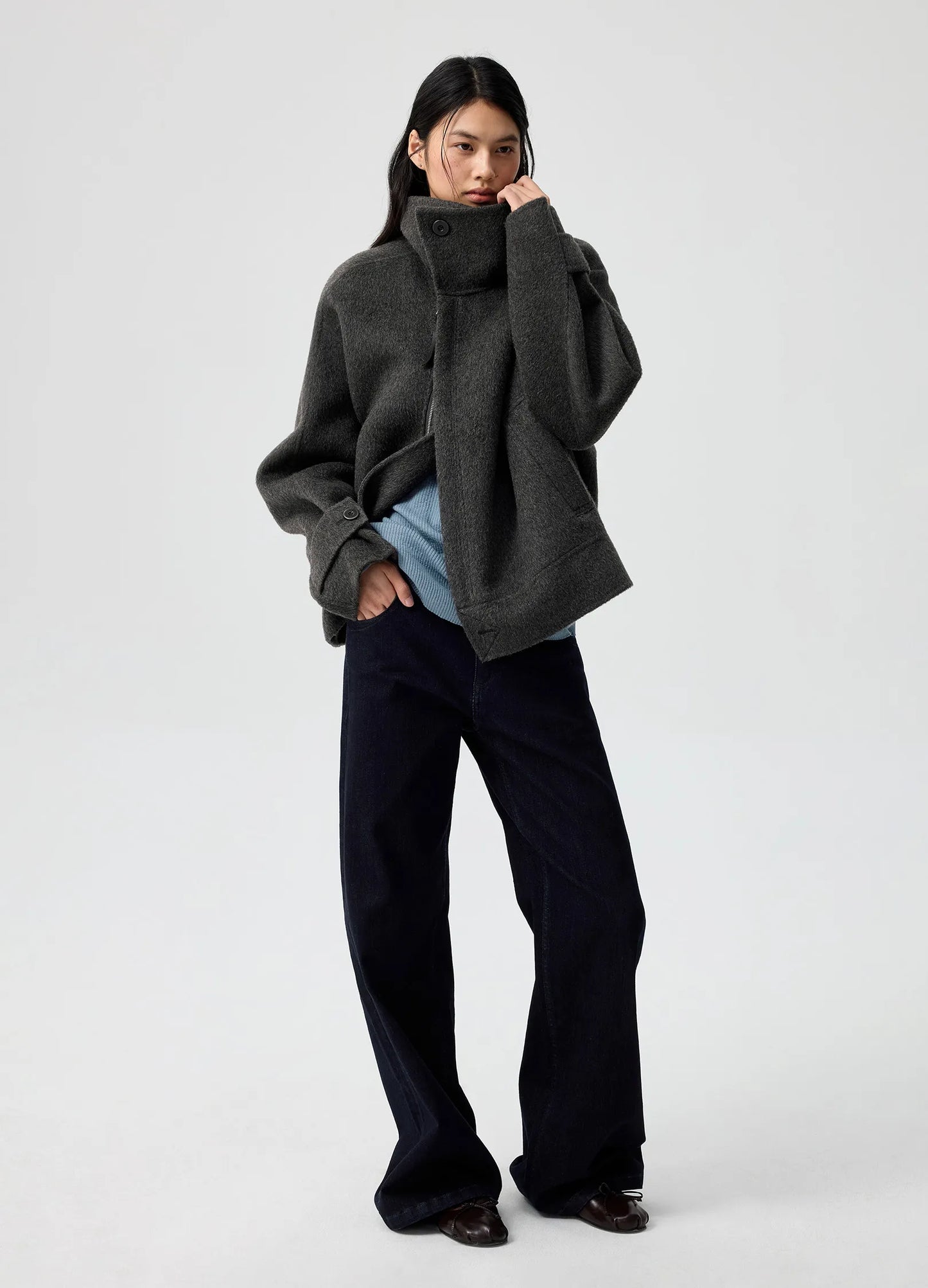 Straight Rough Denim