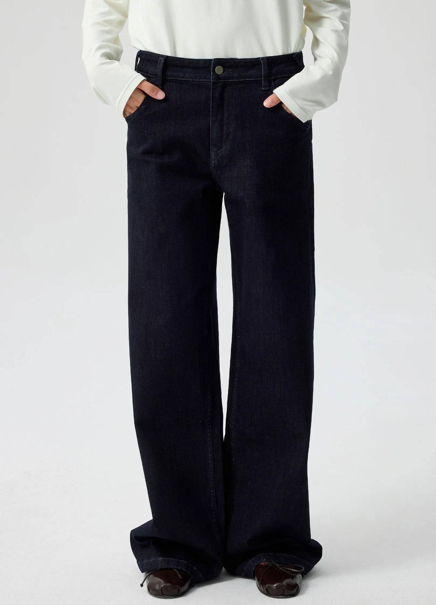 Straight Rough Denim