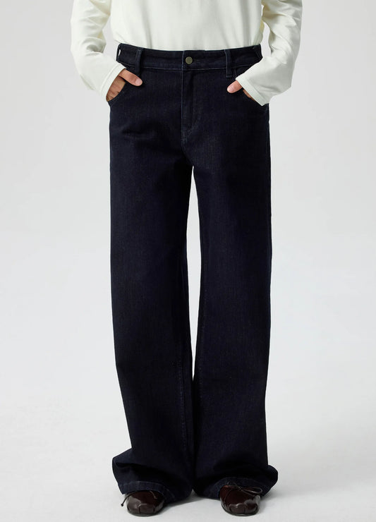 Straight Rough Denim