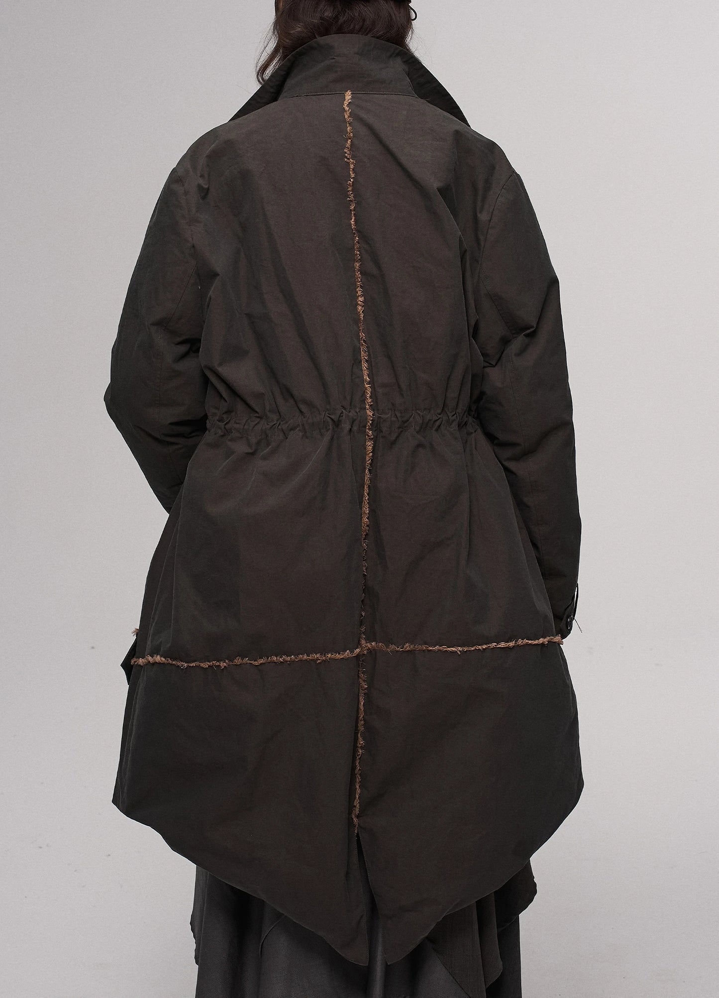 Structured Parka Coat