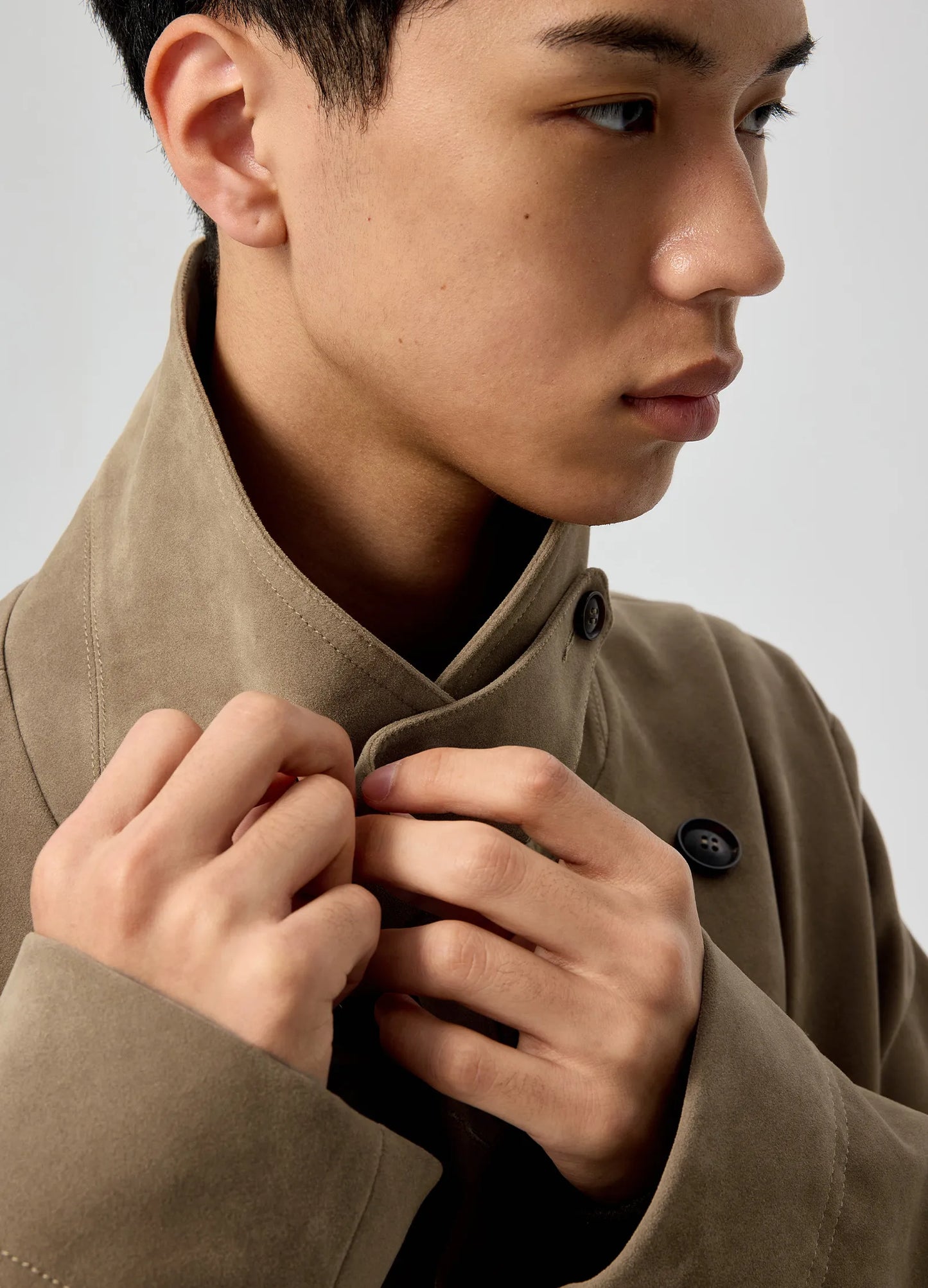 Suede Mid Trench