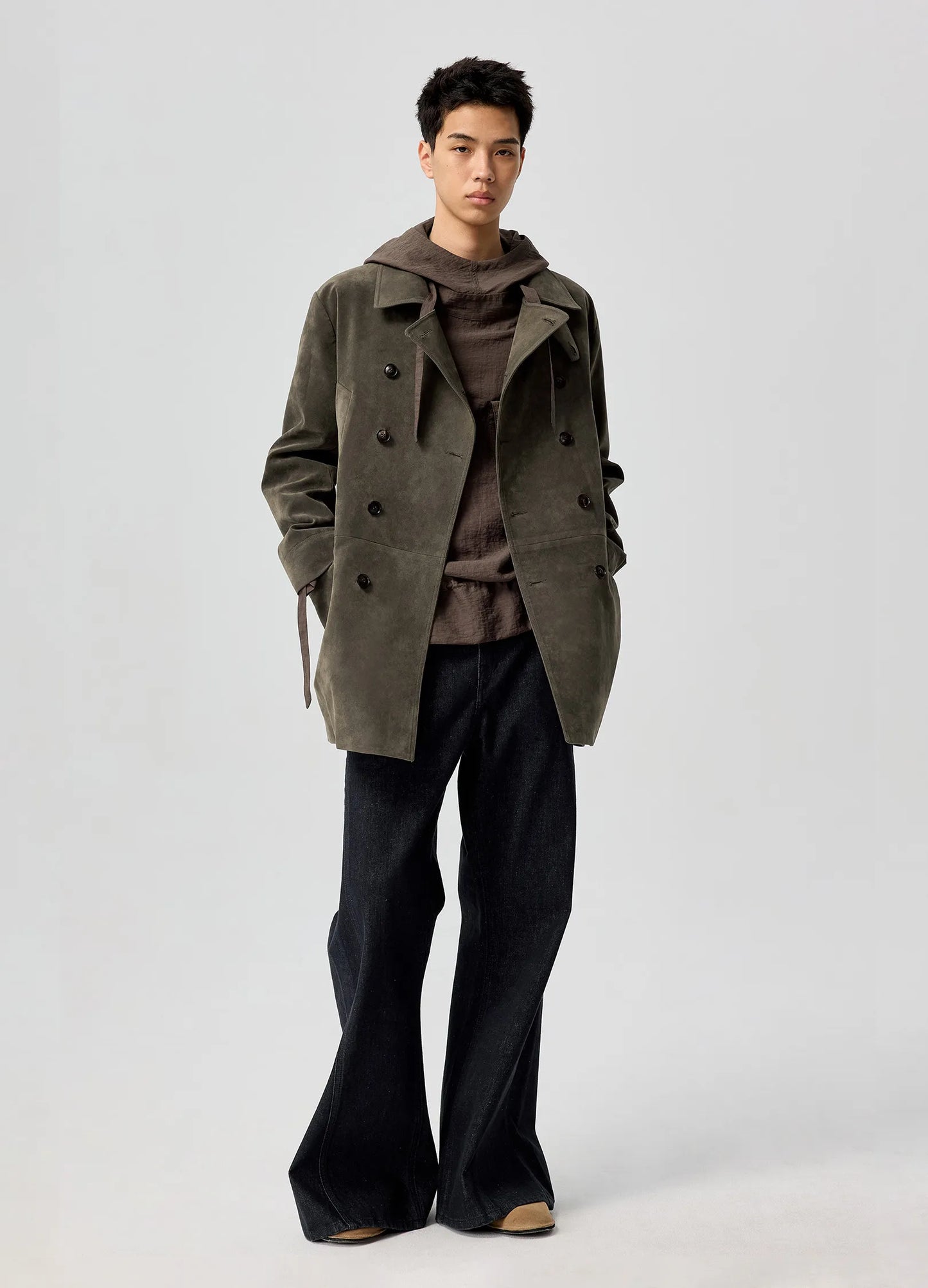 Suede Mid Trench
