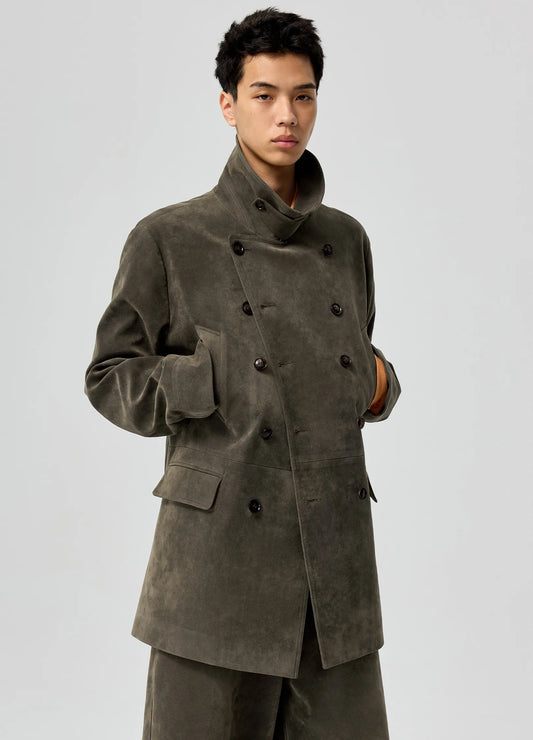 Suede Mid Trench