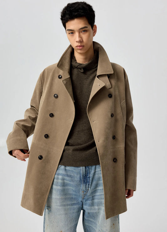 Suede Mid Trench