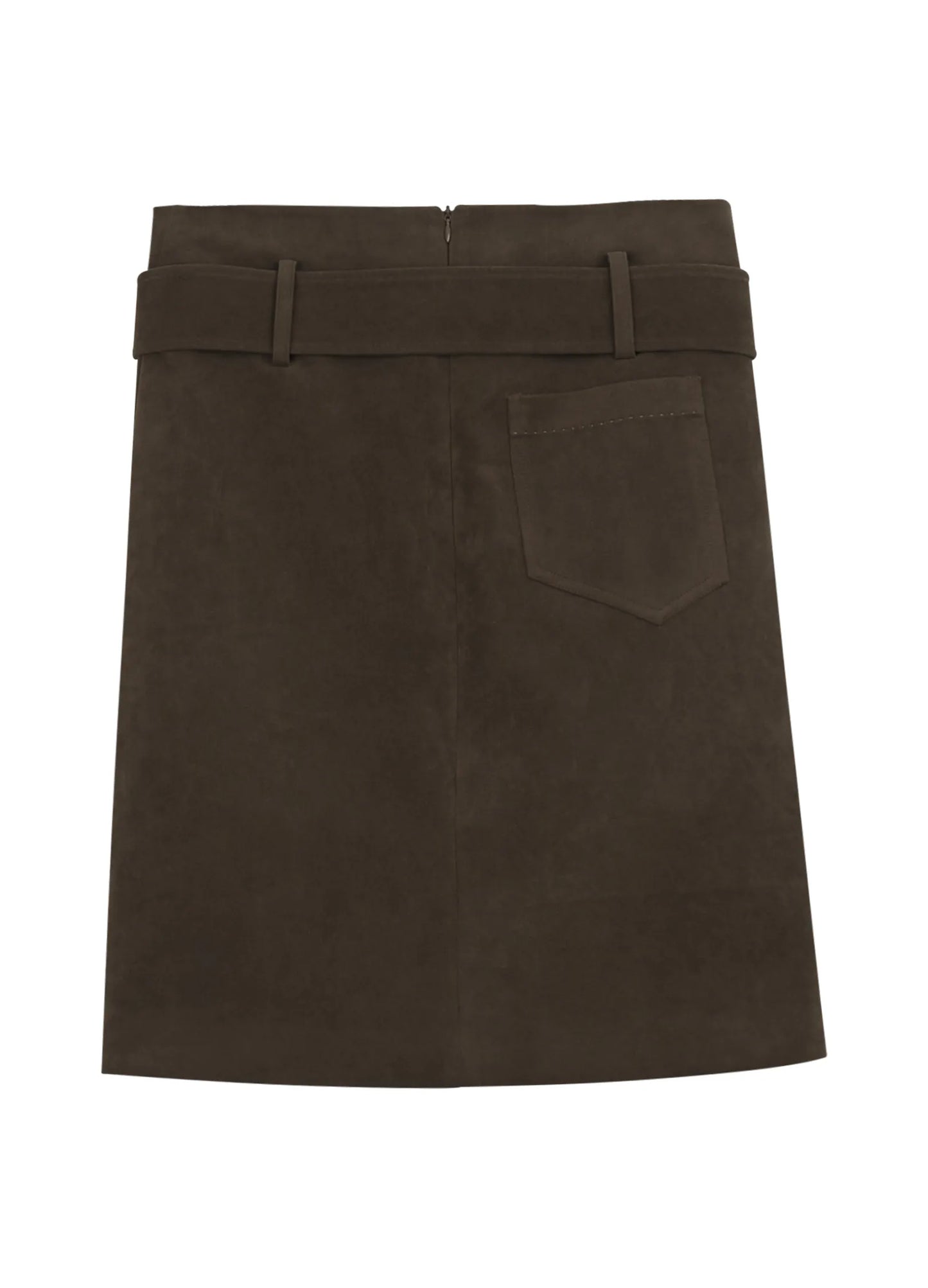 Suede Skirt