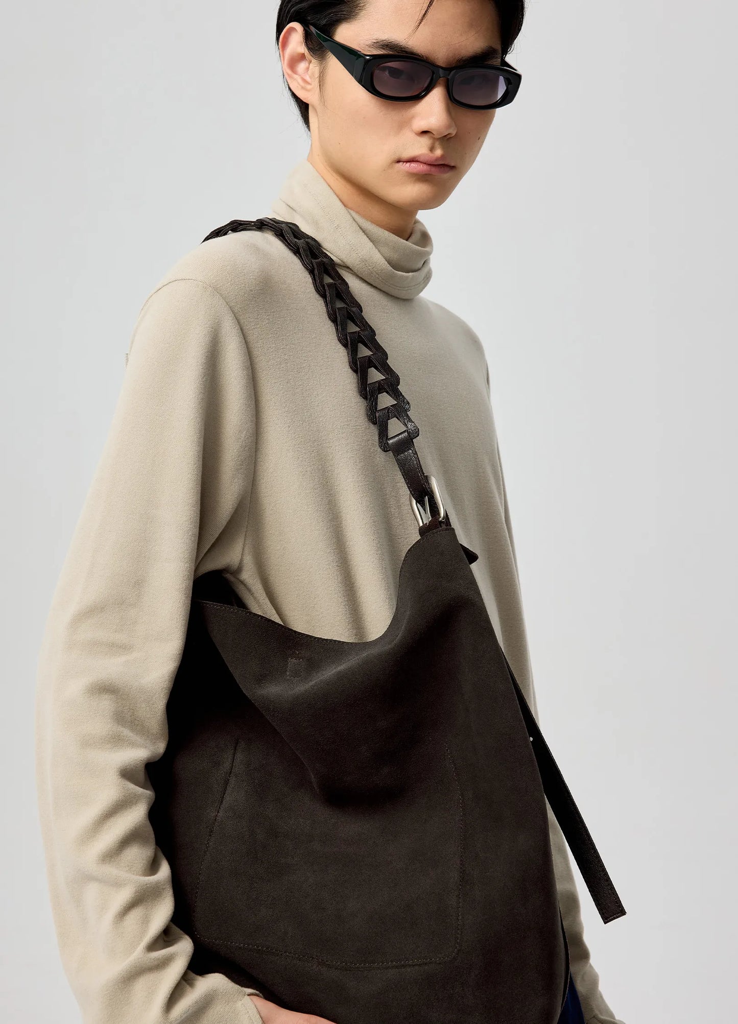 Suede Tote