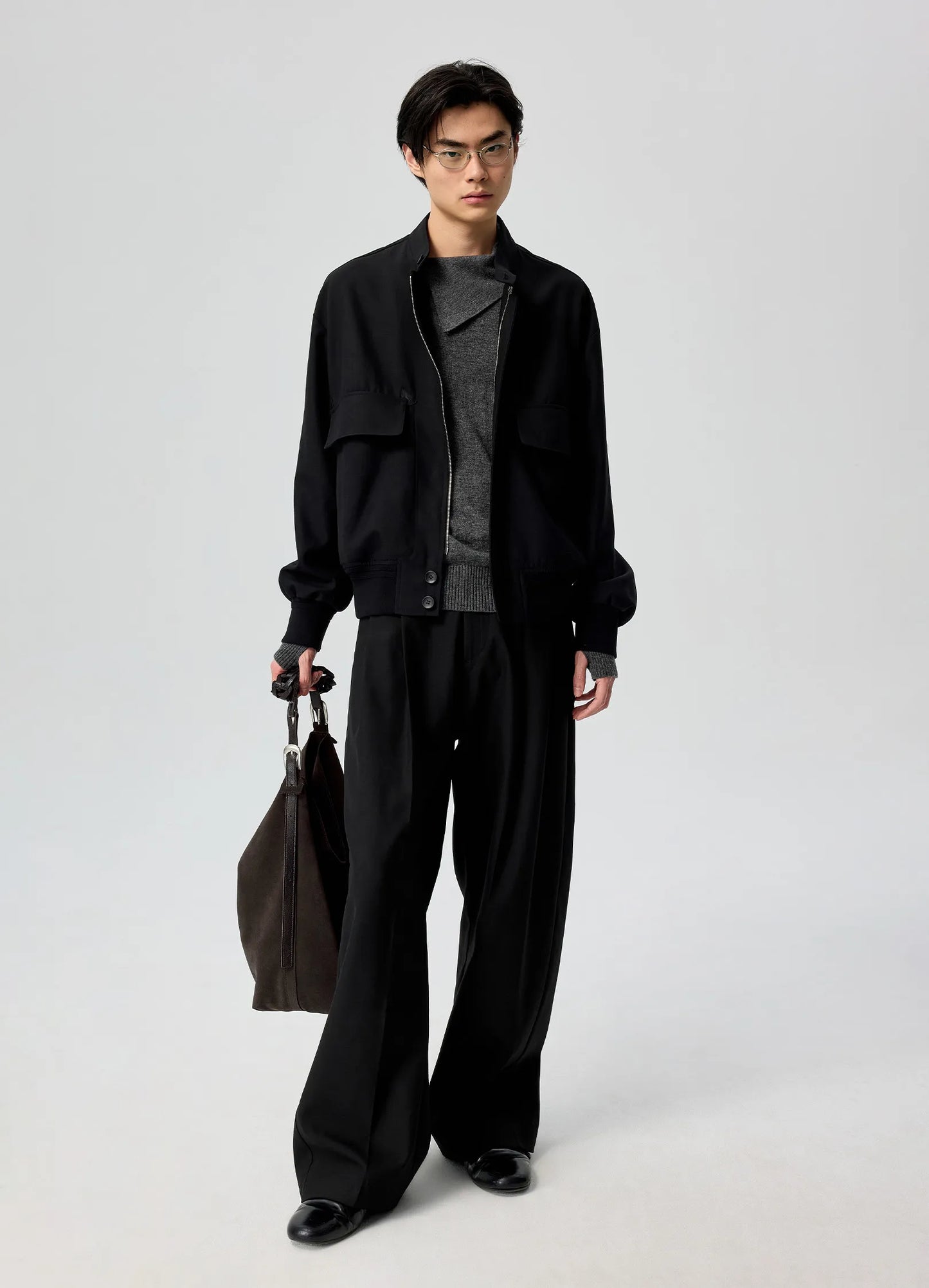 Suede Tote