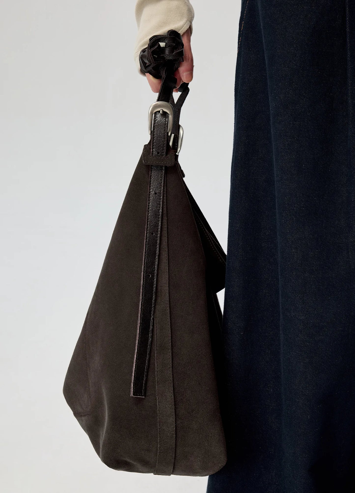 Suede Tote