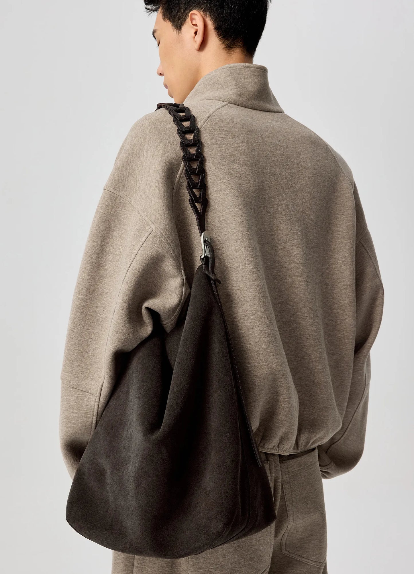Suede Tote