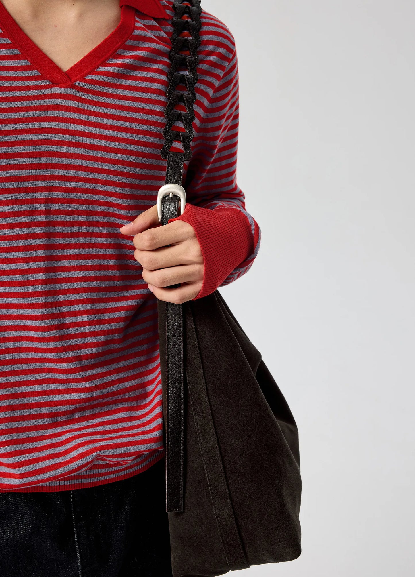 Suede Tote
