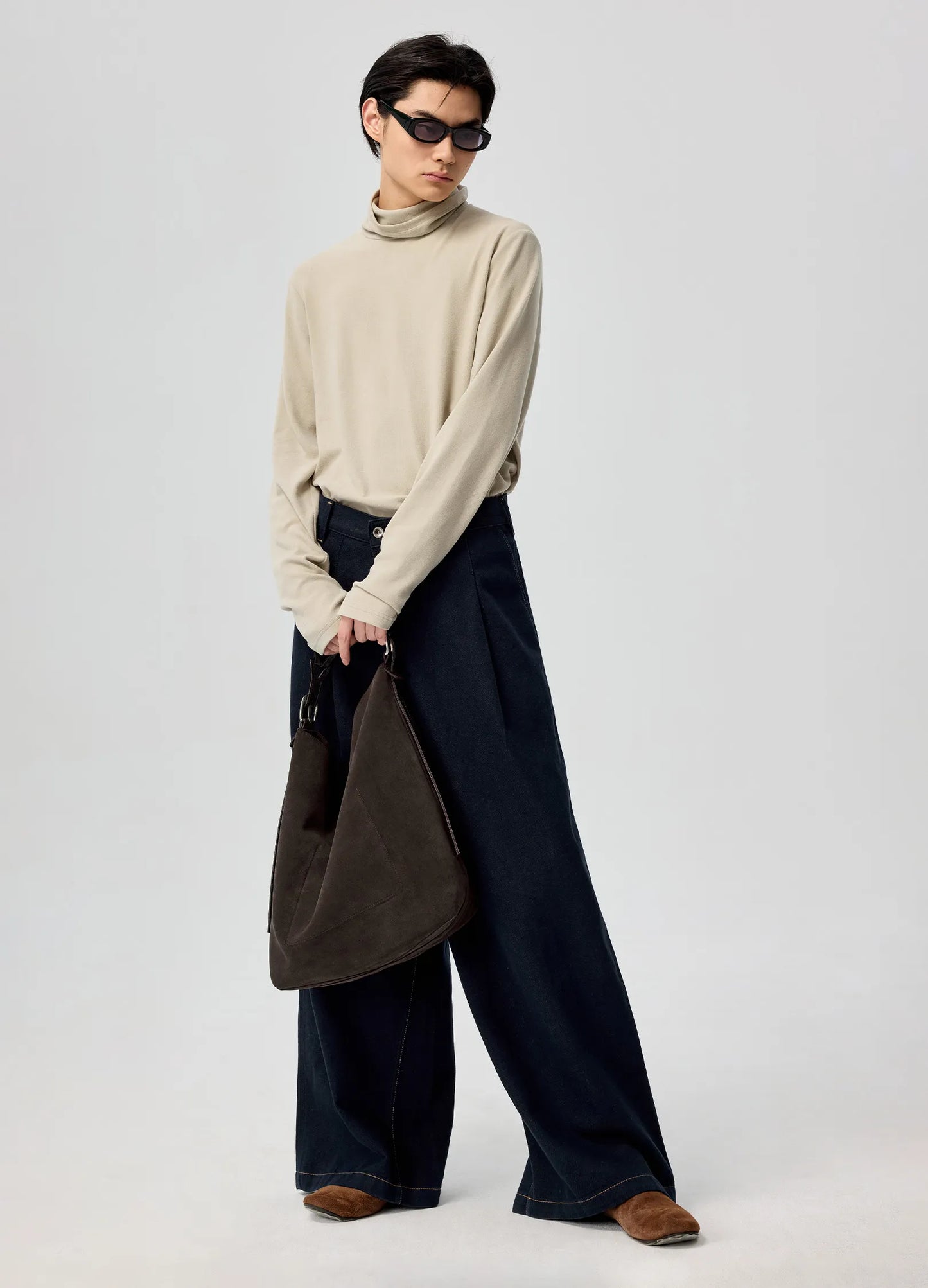 Suede Tote