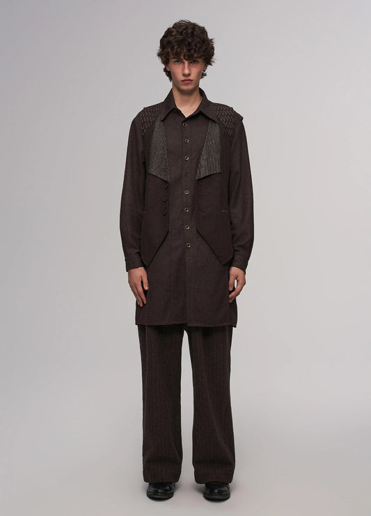 Tailored Embroidered Vest