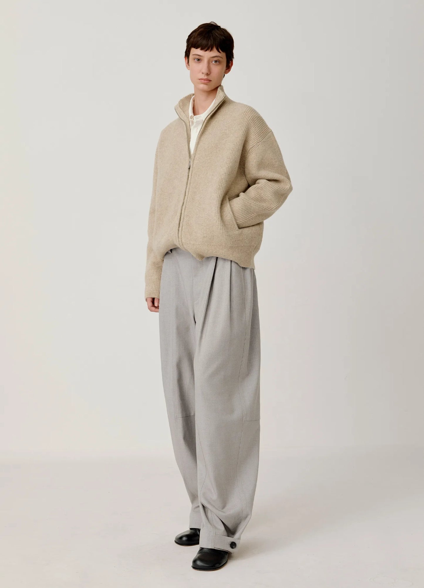 Tapered Suit Trousers