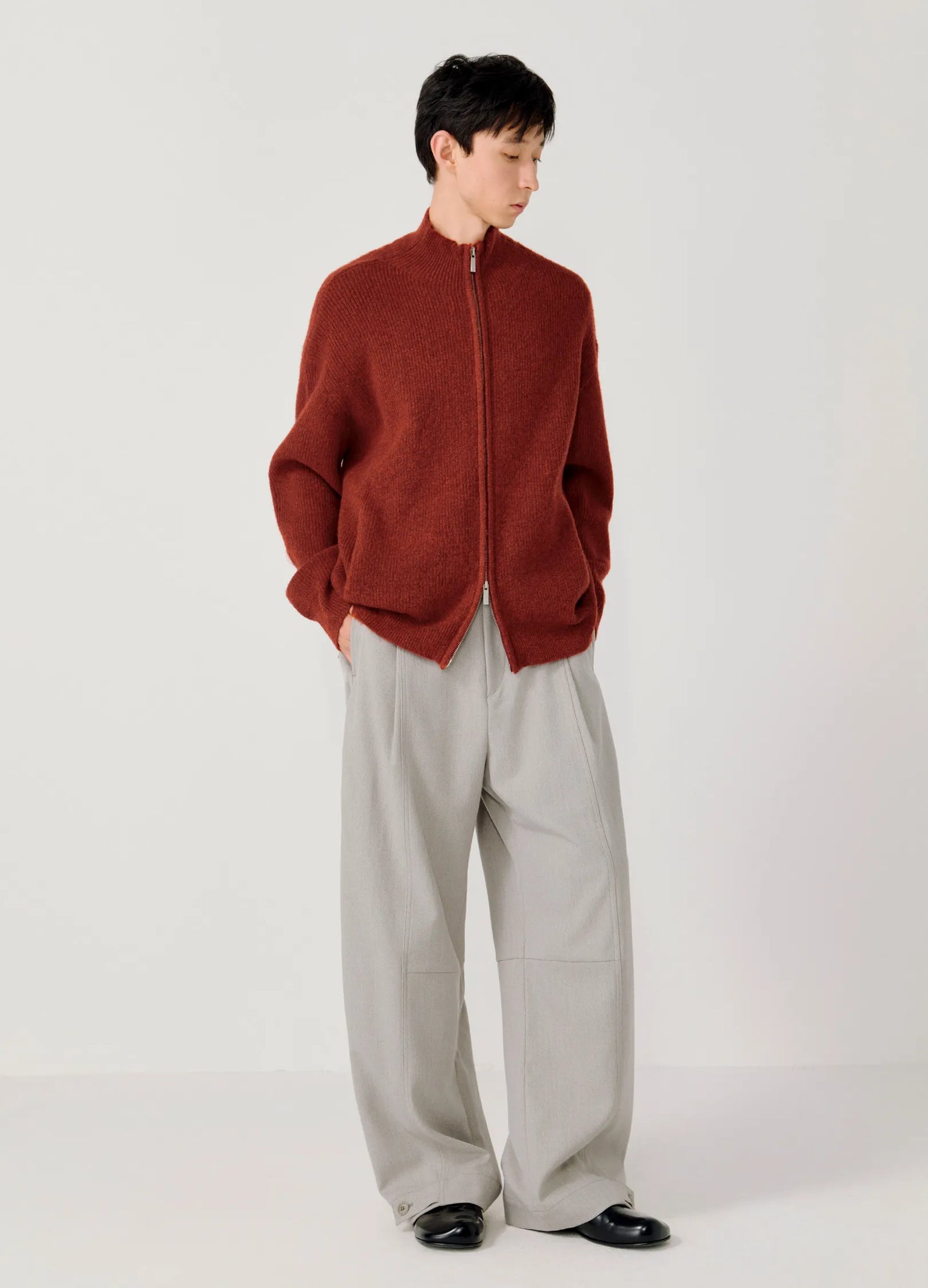 Tapered Suit Trousers