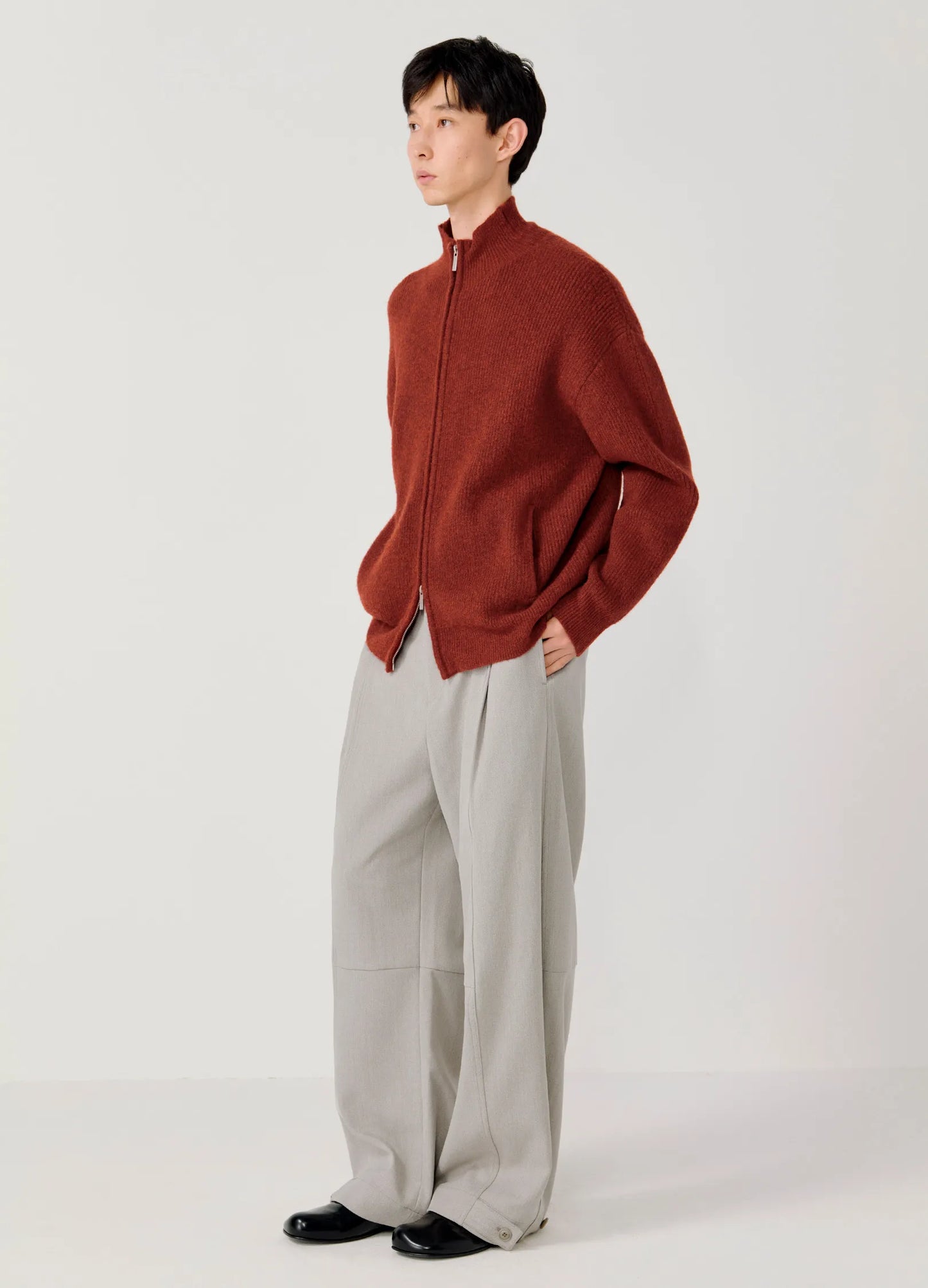 Tapered Suit Trousers