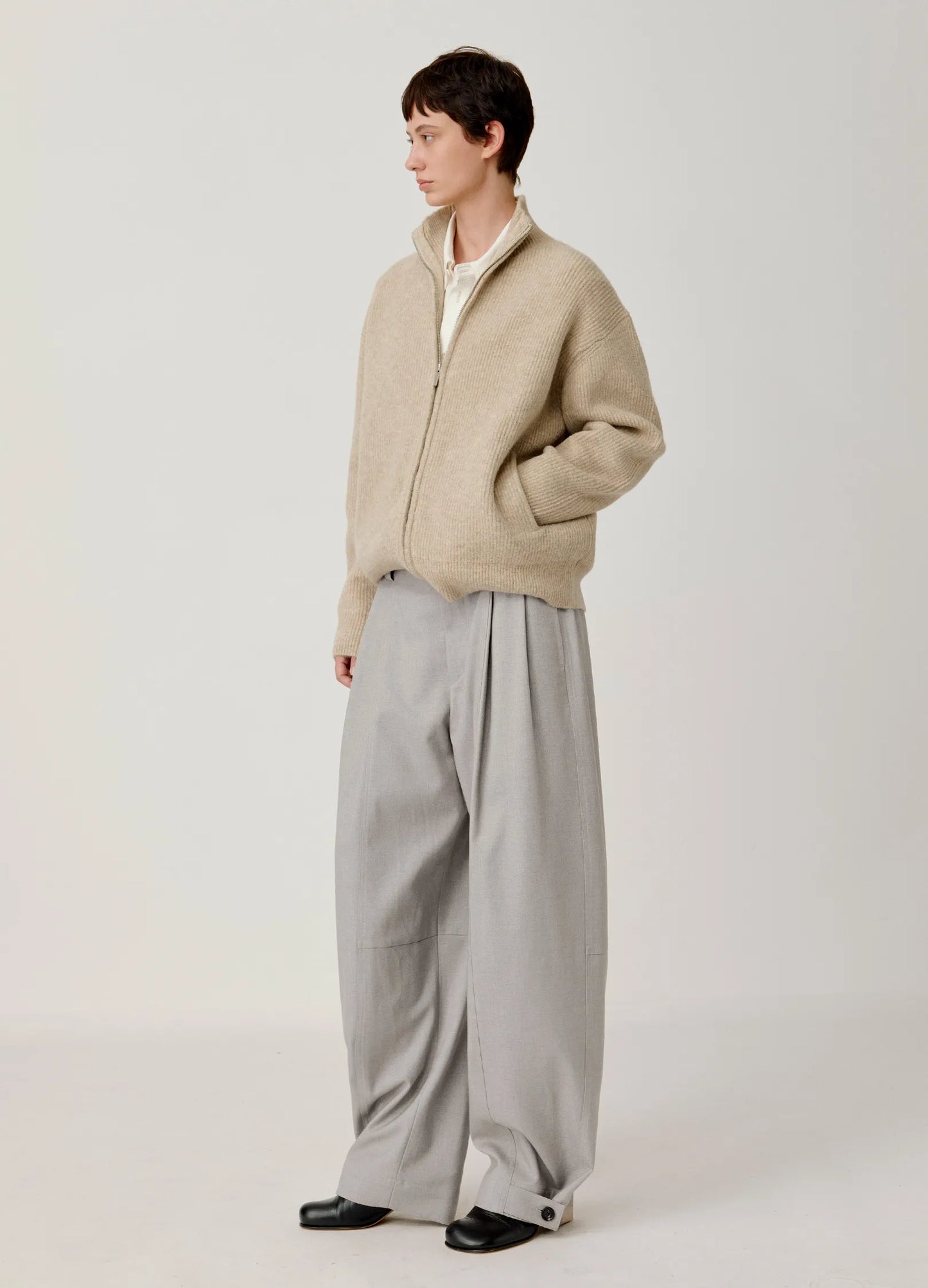 Tapered Suit Trousers