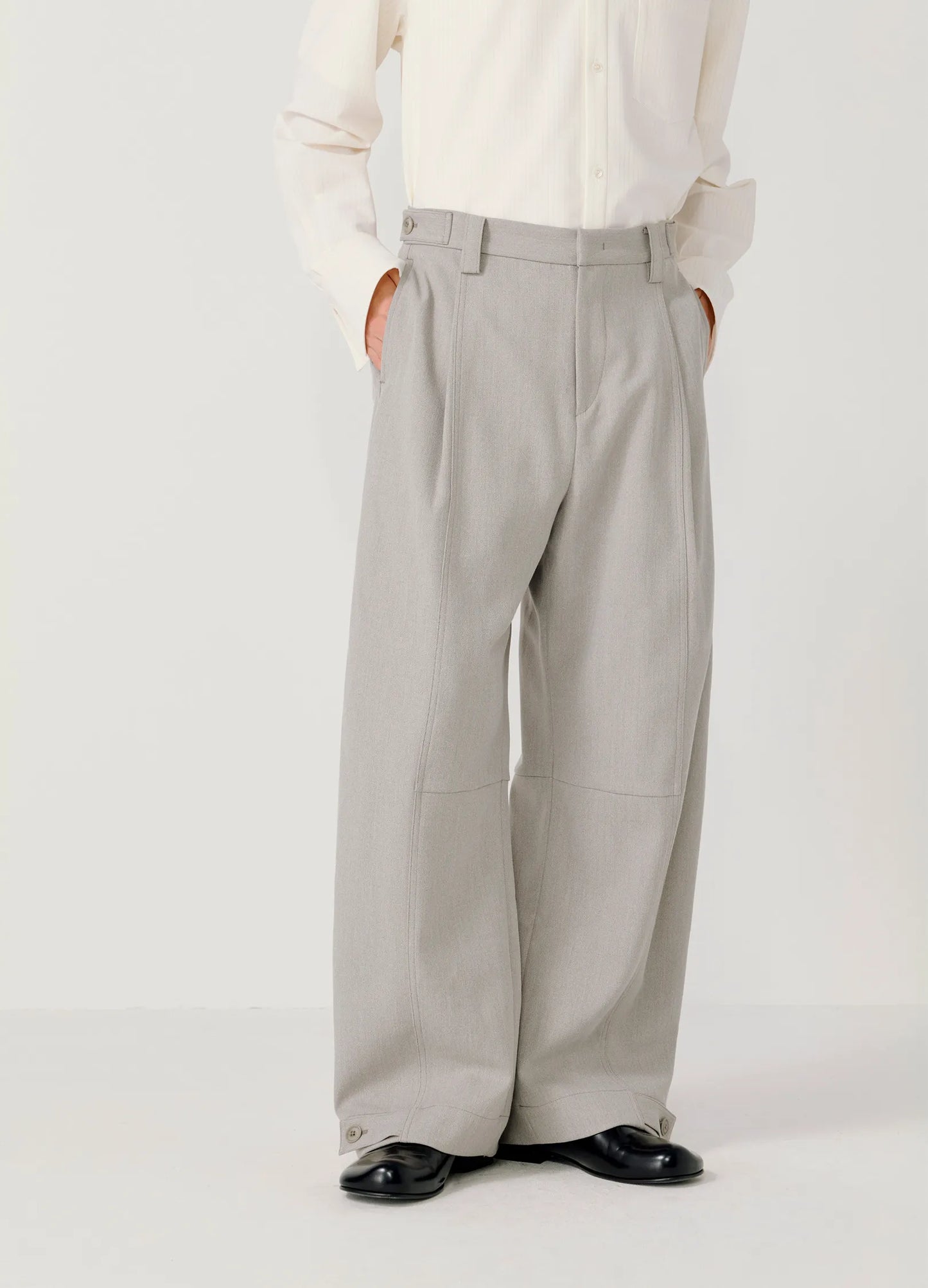 Tapered Suit Trousers
