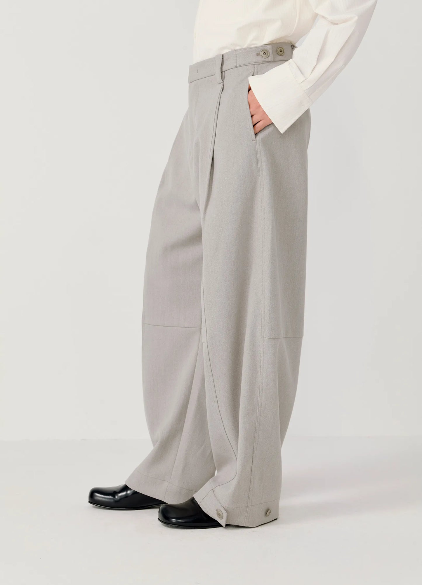 Tapered Suit Trousers