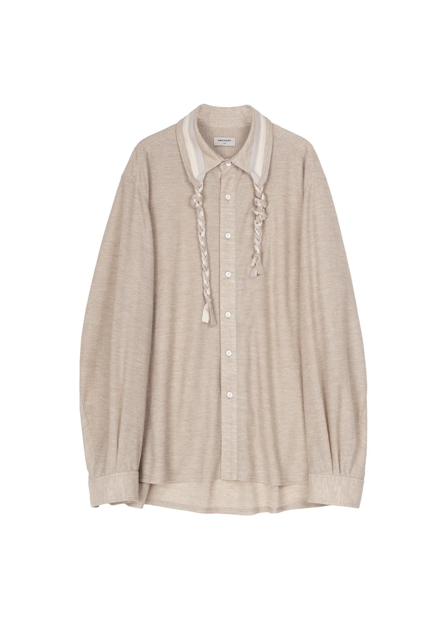 Tassel Collar Knit
