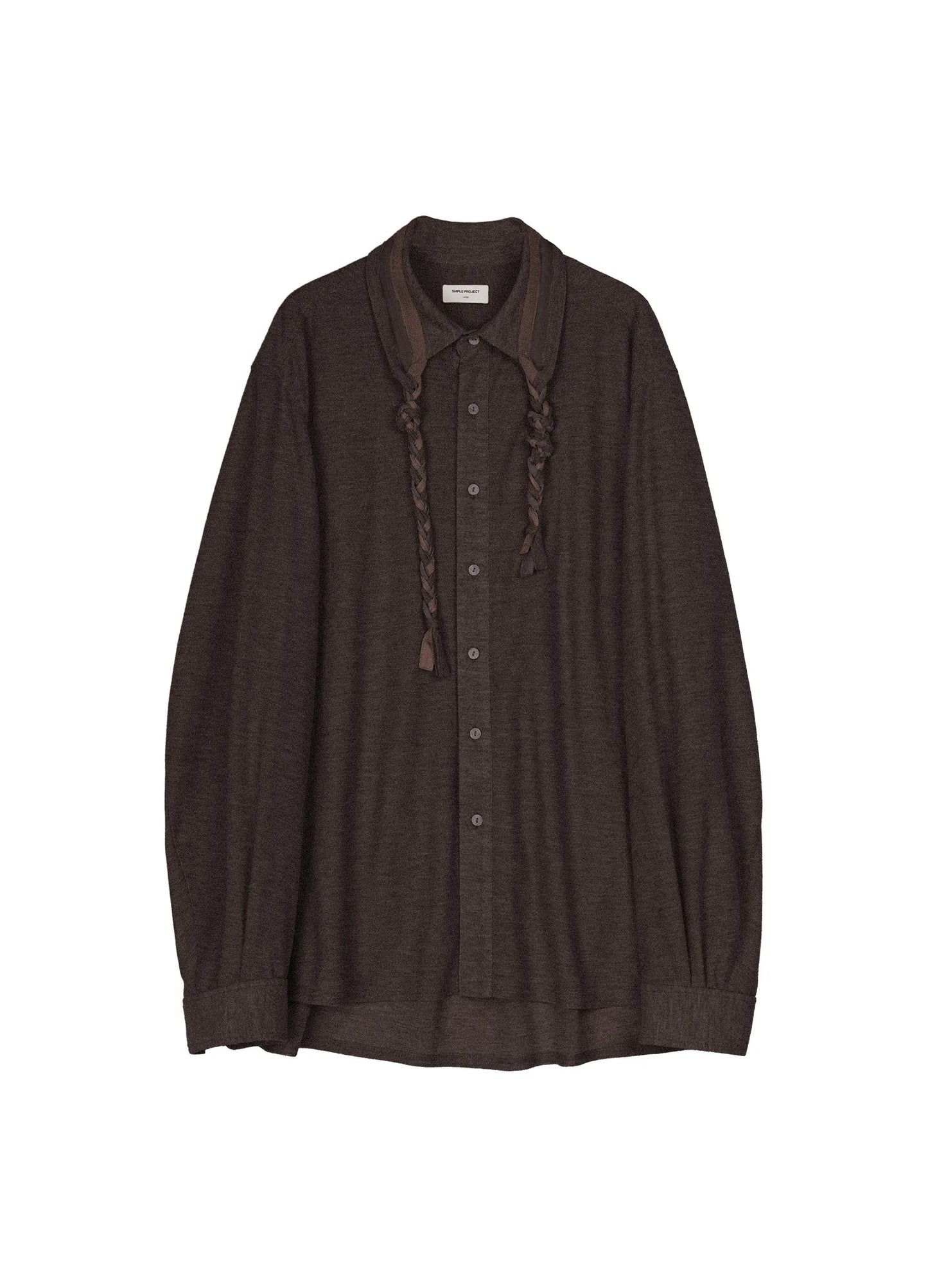 Tassel Collar Knit
