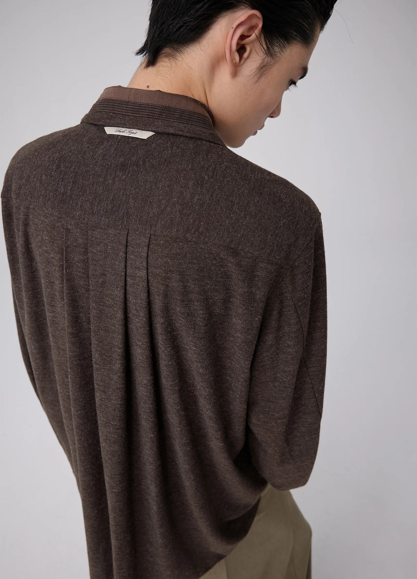 Tassel Collar Knit