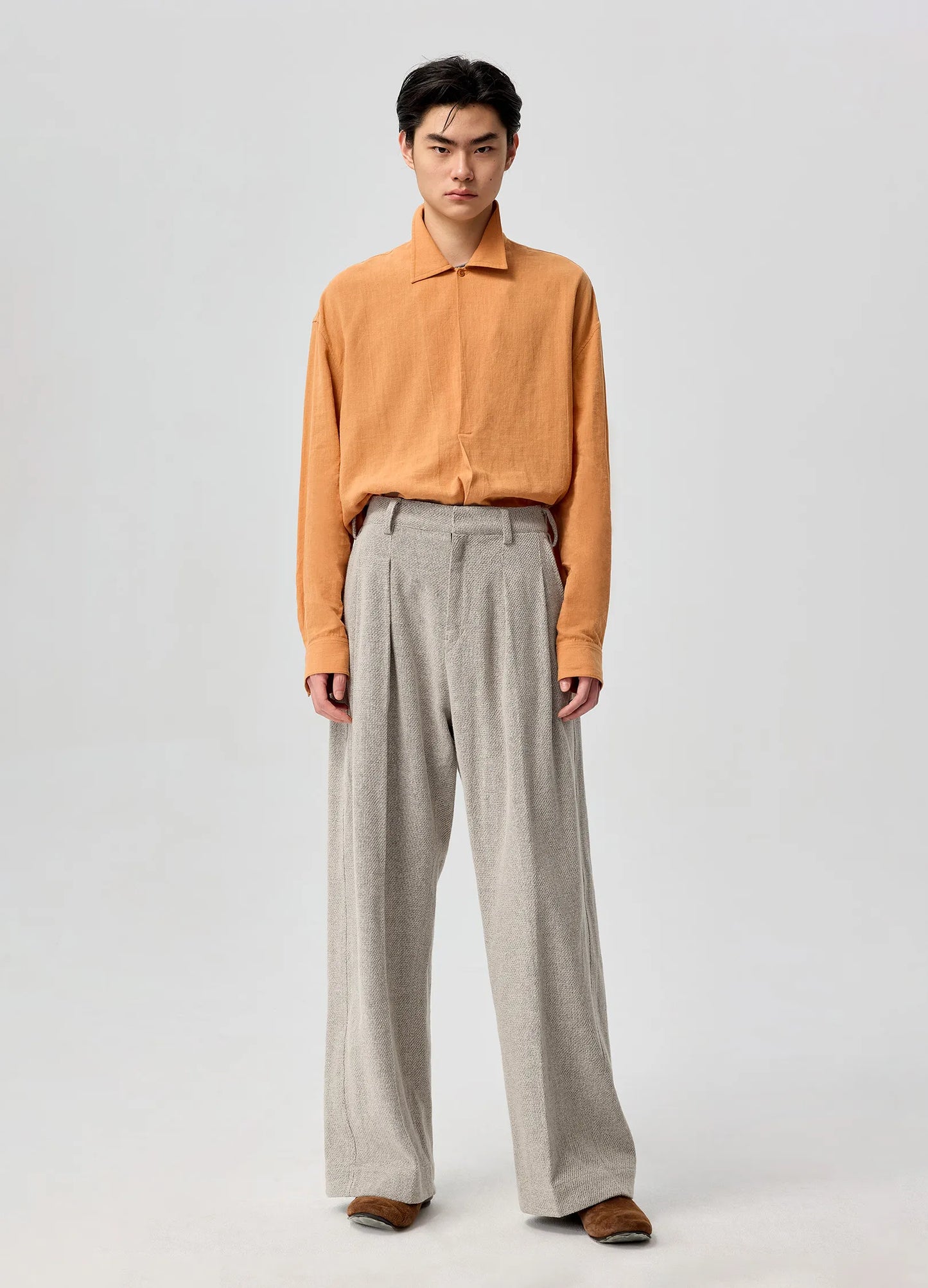 Tencel Pleated Shirt